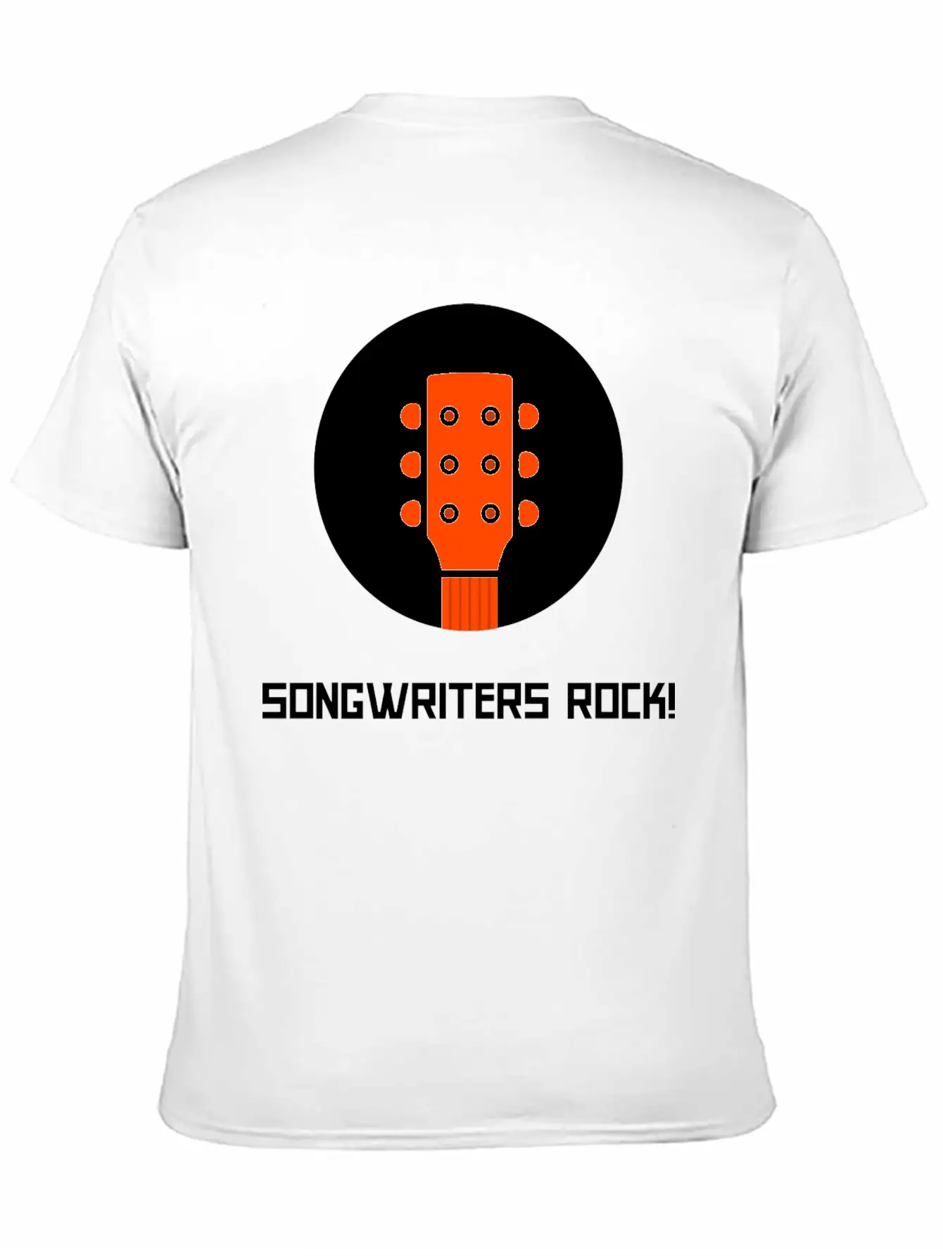SONGWRITERS ROCK!' Lightweight Cotton T-Shirt – Daily Comfort Graphic Shirt