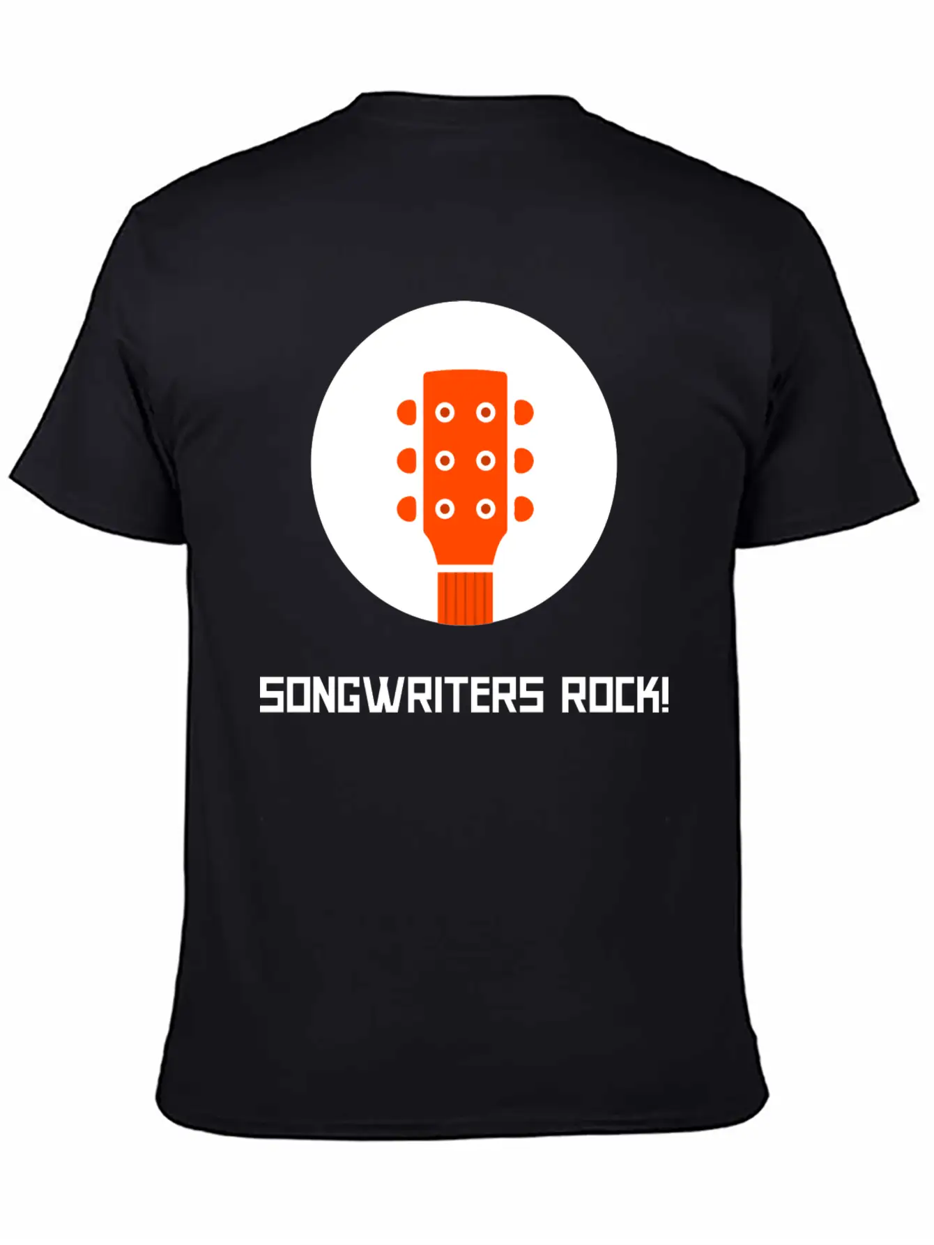 SONGWRITERS ROCK!' Lightweight Cotton T-Shirt – Daily Comfort Graphic Shirt