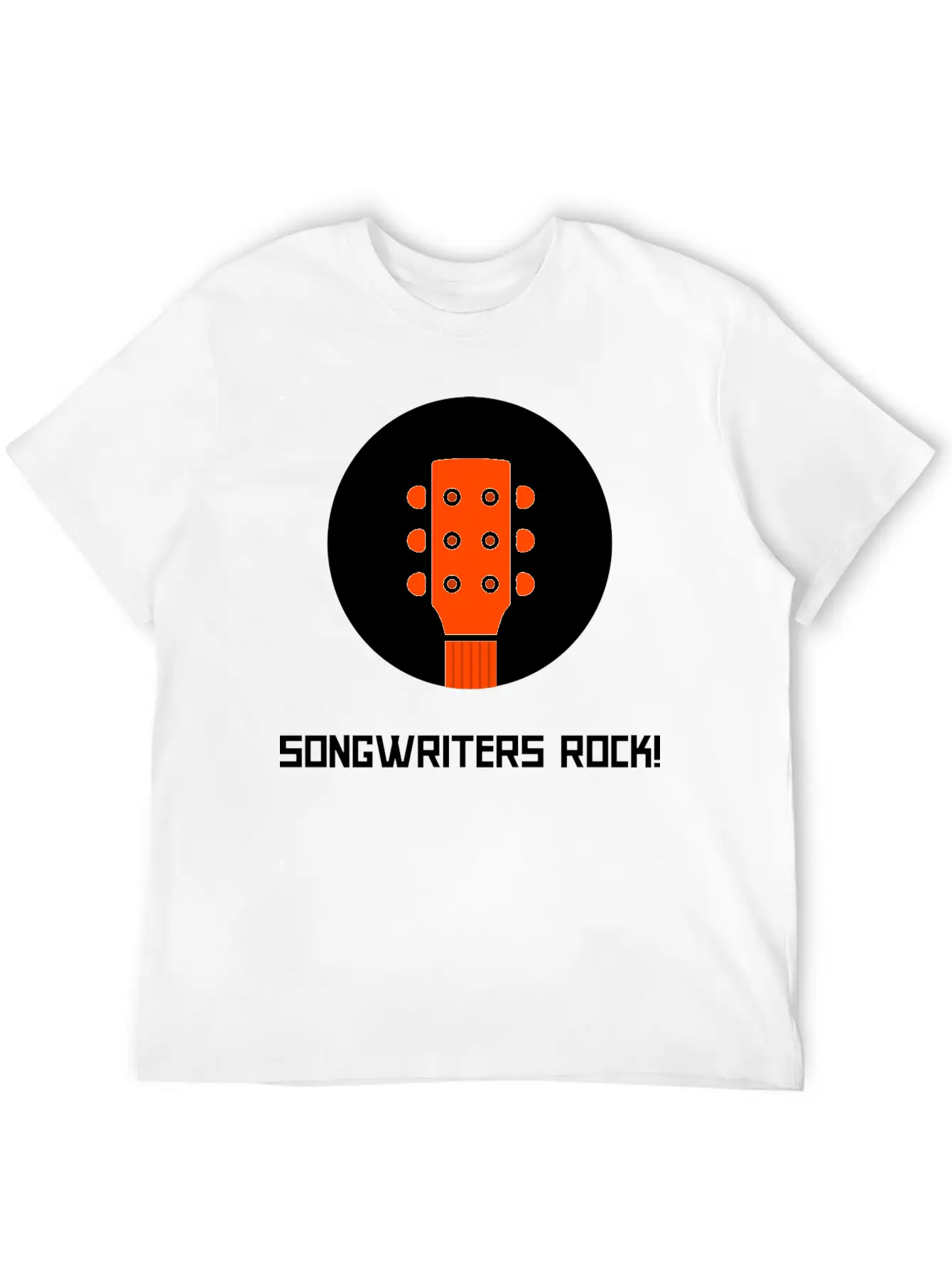 SONGWRITERS ROCK!' Lightweight Cotton T-Shirt – Daily Comfort Graphic Shirt