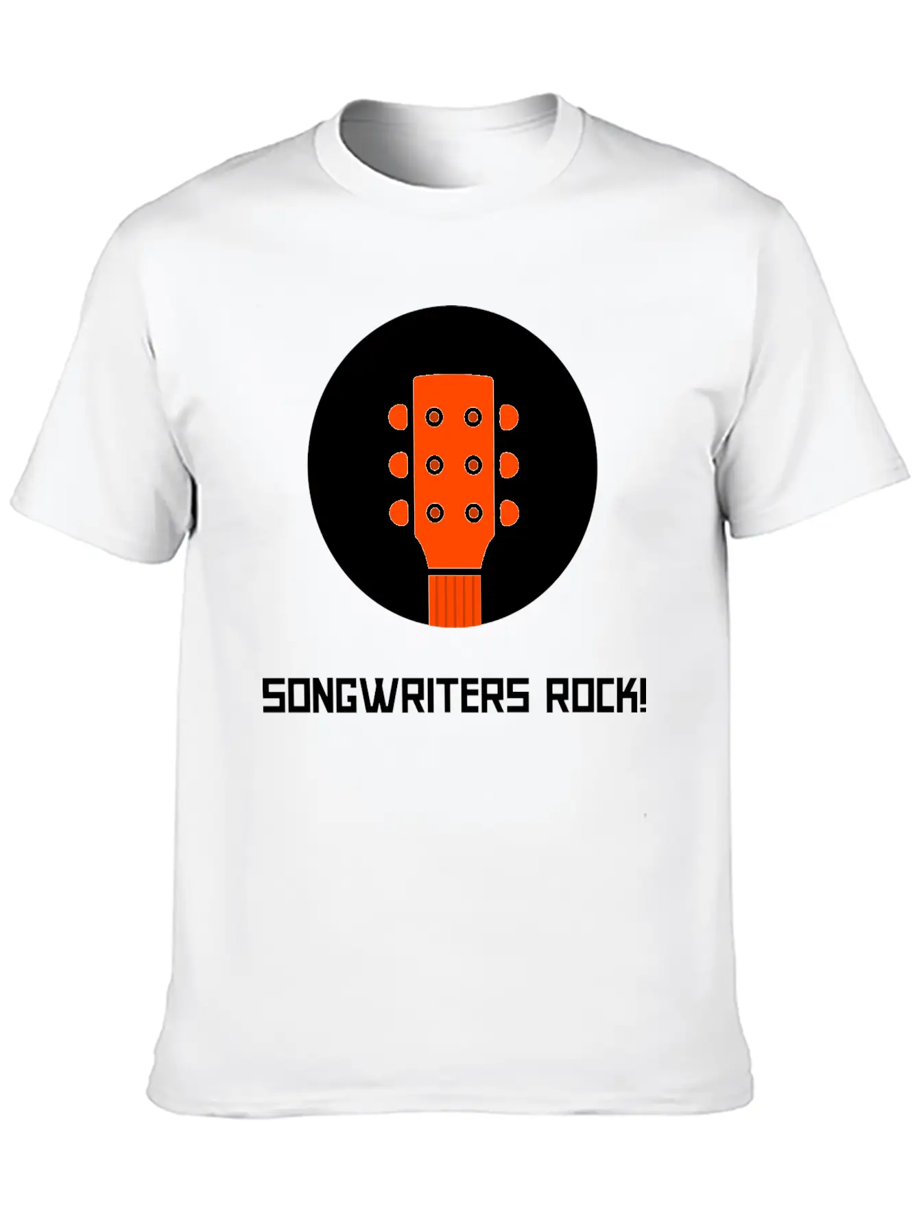 SONGWRITERS ROCK!' Lightweight Cotton T-Shirt – Daily Comfort Graphic Shirt