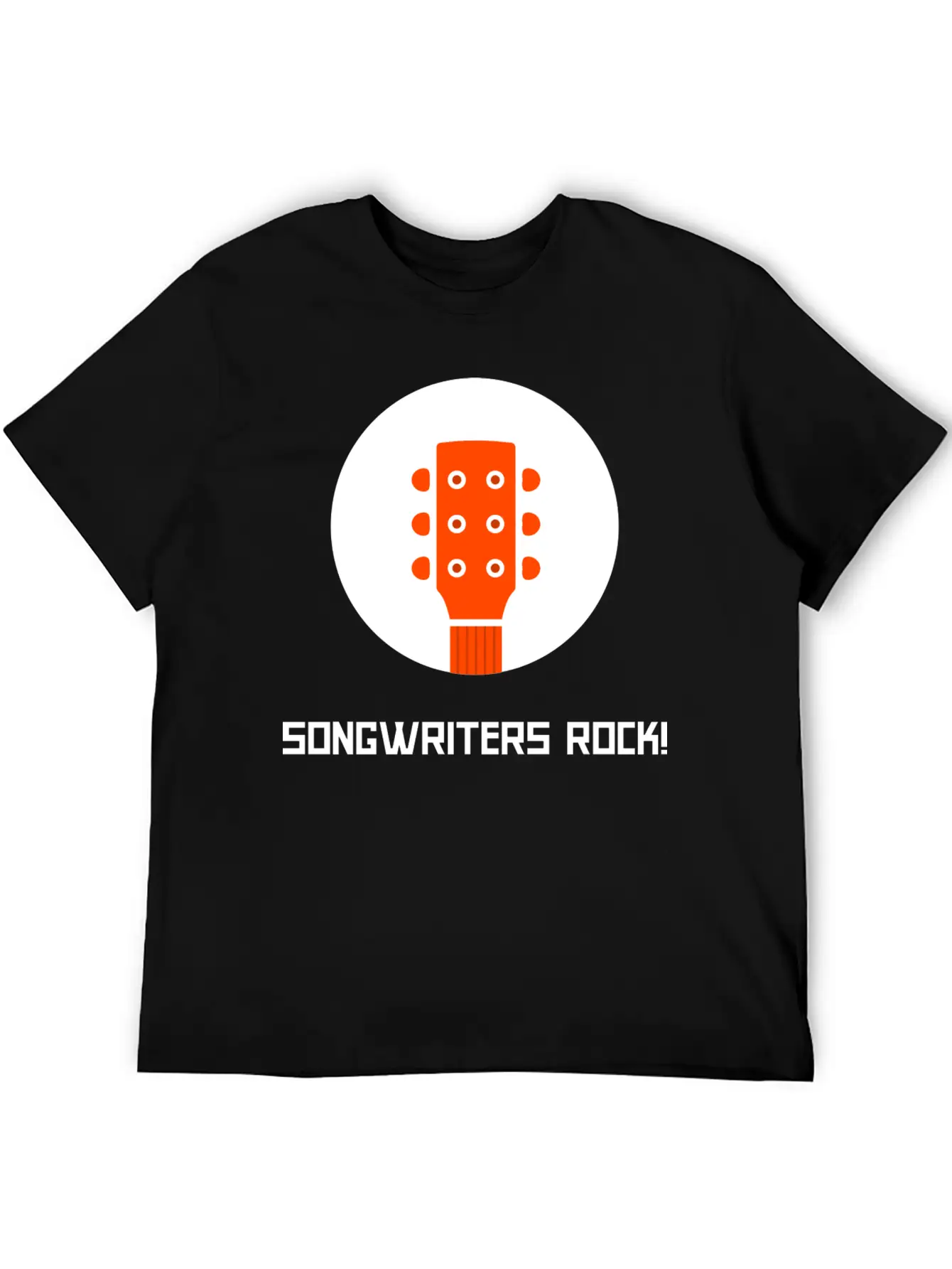 SONGWRITERS ROCK!' Lightweight Cotton T-Shirt – Daily Comfort Graphic Shirt