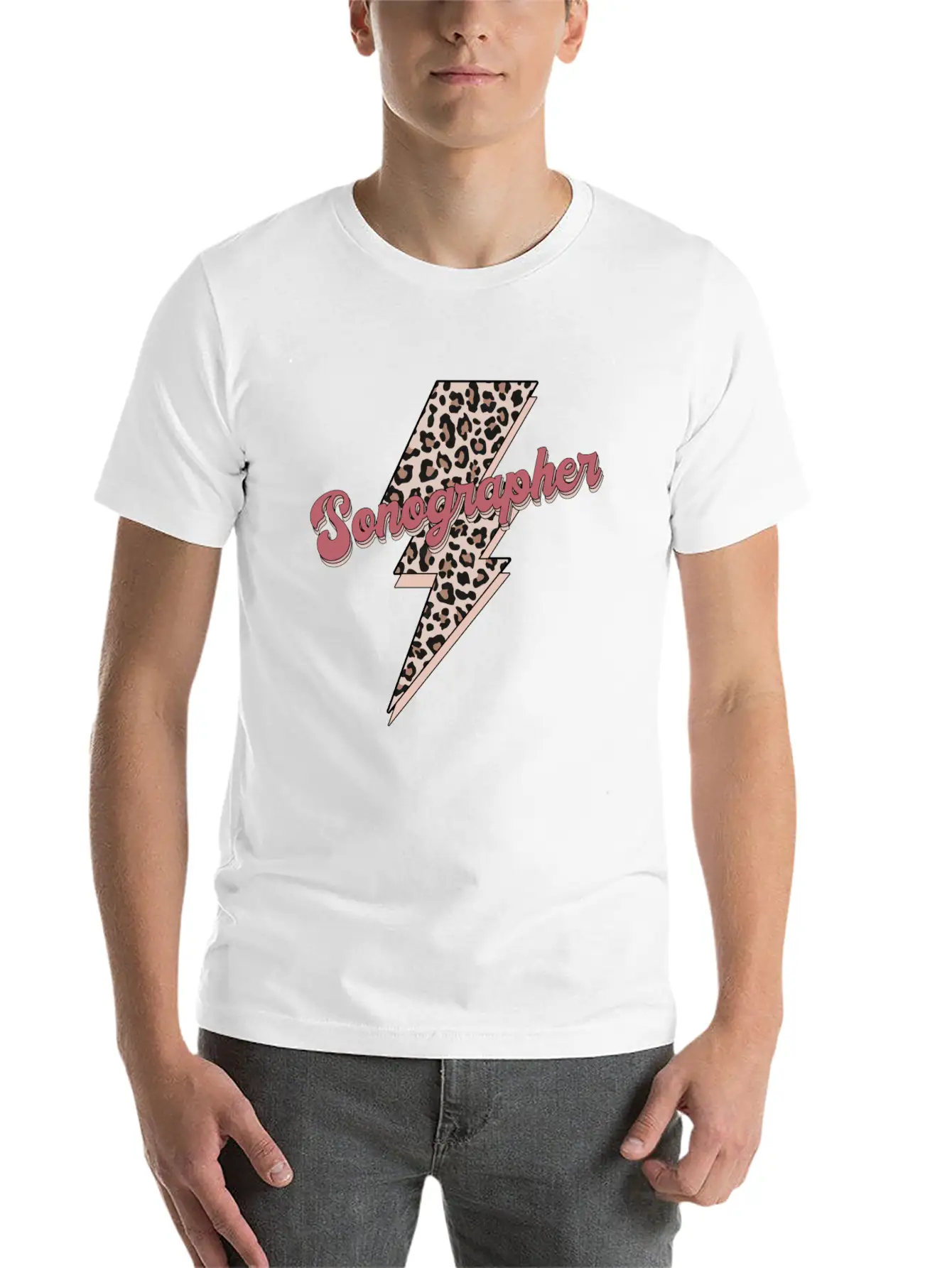 Sonographer Unisex Casual T-Shirt – Clean Design For Daily Comfort