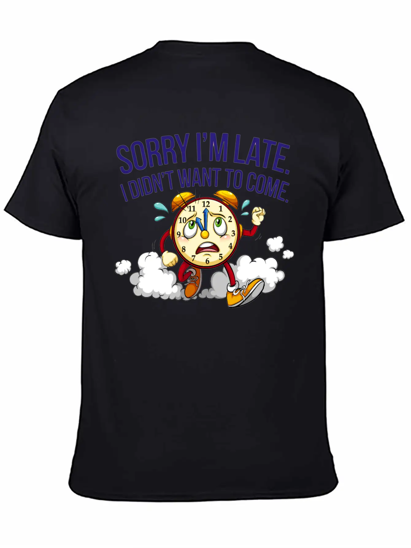 Sorry I'm Late I Didn't Want To Come Soft Cotton Short Sleeve Tee – Unisex Wardrobe Staple