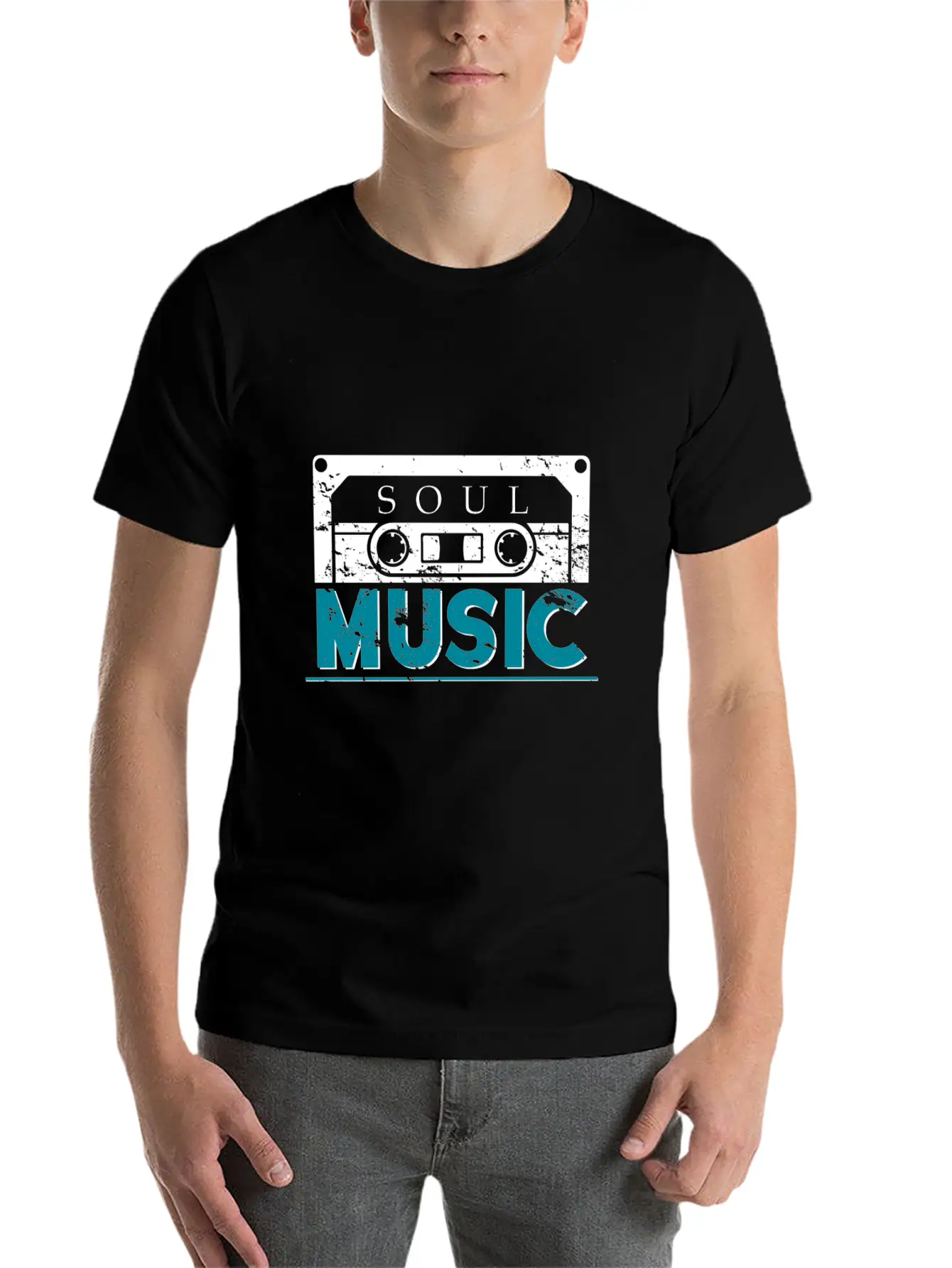 Soul Music Mixtape Kids Singer Choir Gift Modern Fit Casual T-Shirt – Clean And Versatile Design