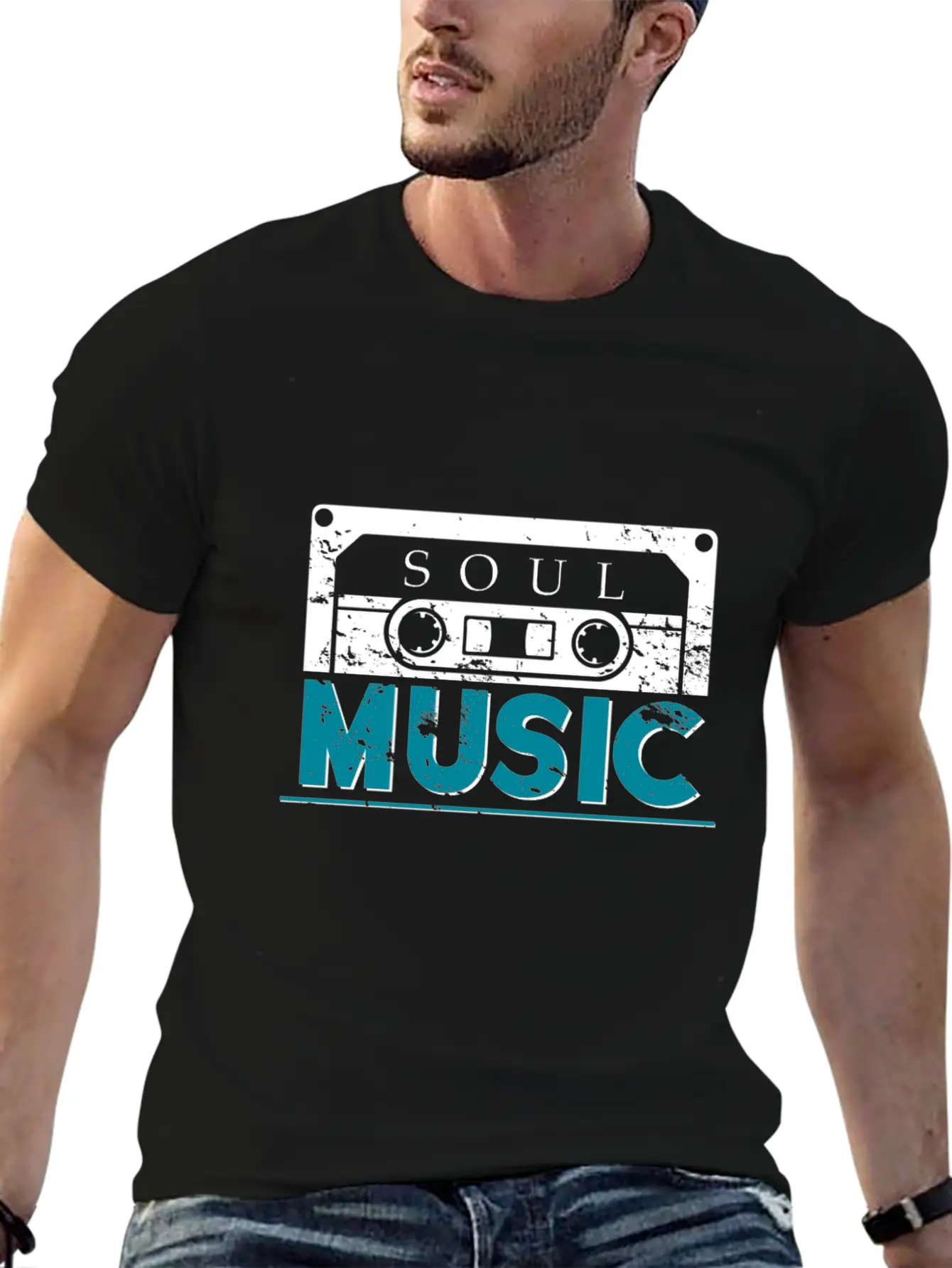 Soul Music Mixtape Kids Singer Choir Gift Modern Fit Casual T-Shirt – Clean And Versatile Design