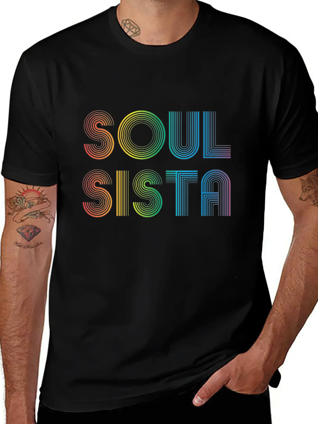 Soul Sista Stylish Everyday T-Shirt – Unisex Basic Cotton Tee
