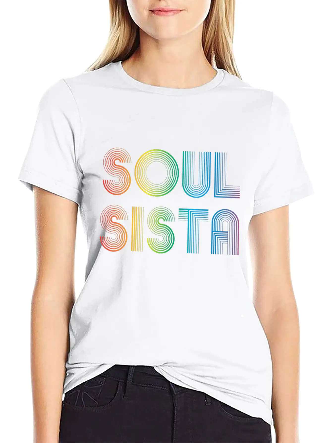 Soul Sista Stylish Everyday T-Shirt – Unisex Basic Cotton Tee
