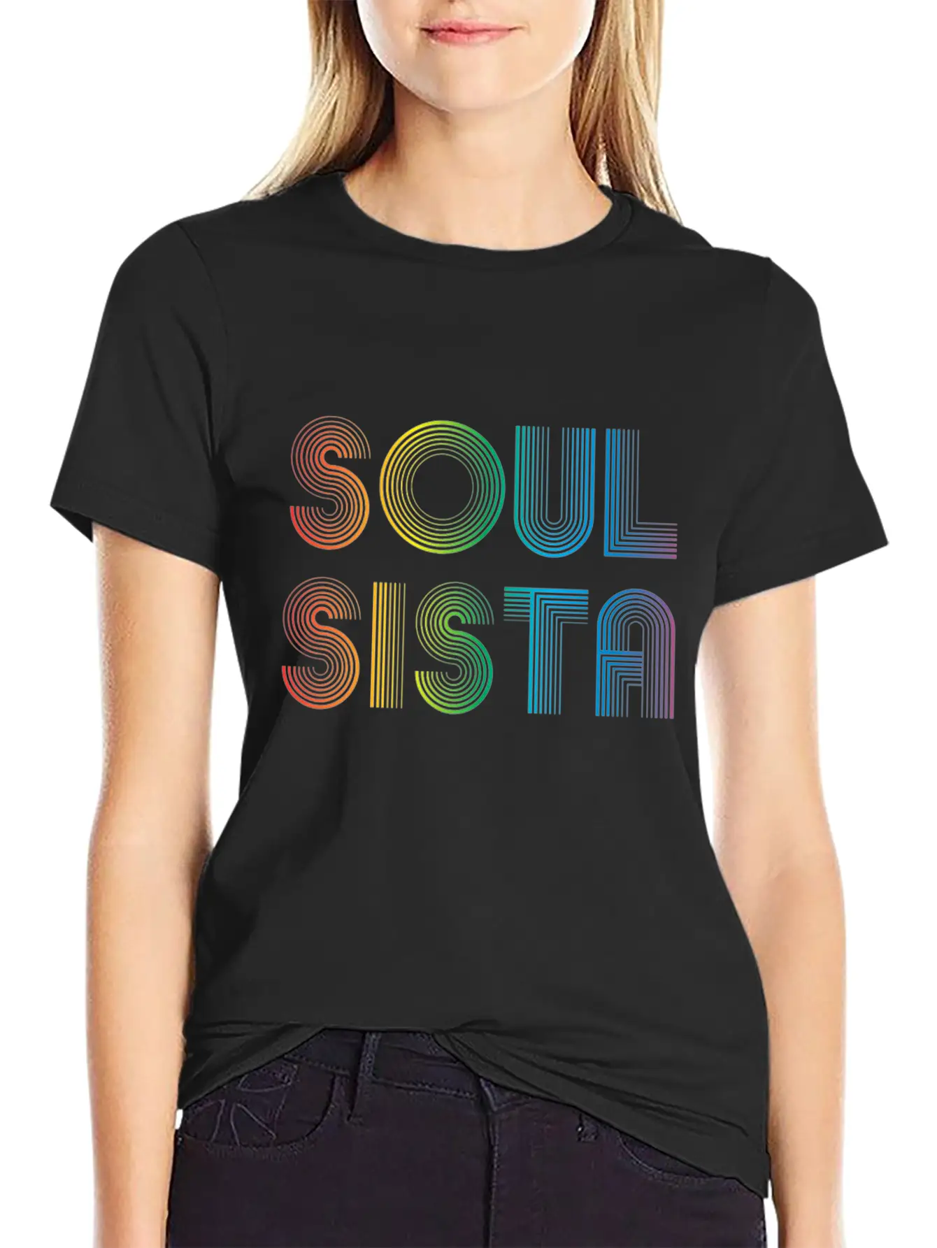 Soul Sista Stylish Everyday T-Shirt – Unisex Basic Cotton Tee