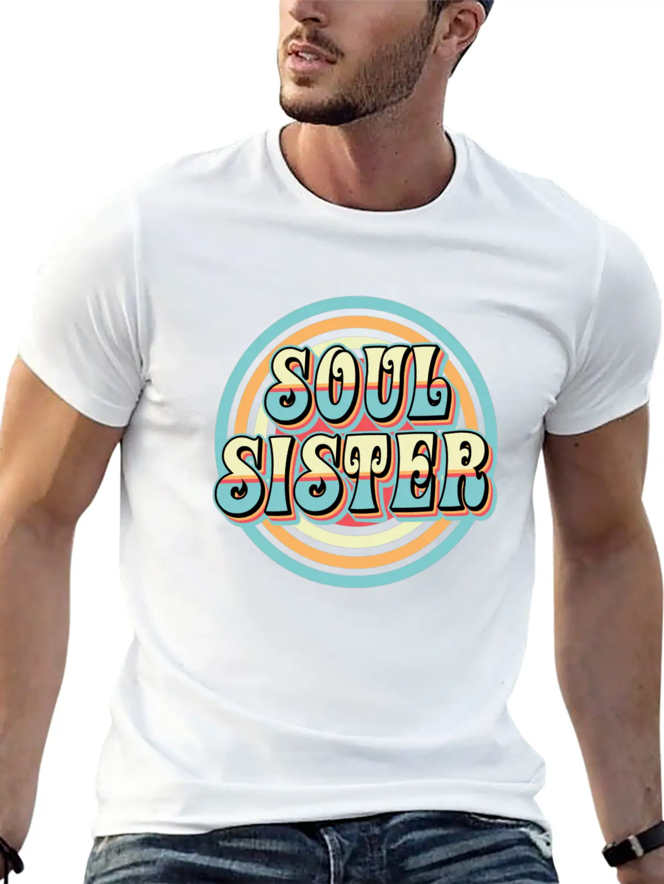 Soul Sister Unisex Casual T-Shirt ��� Clean Design For Daily Comfort