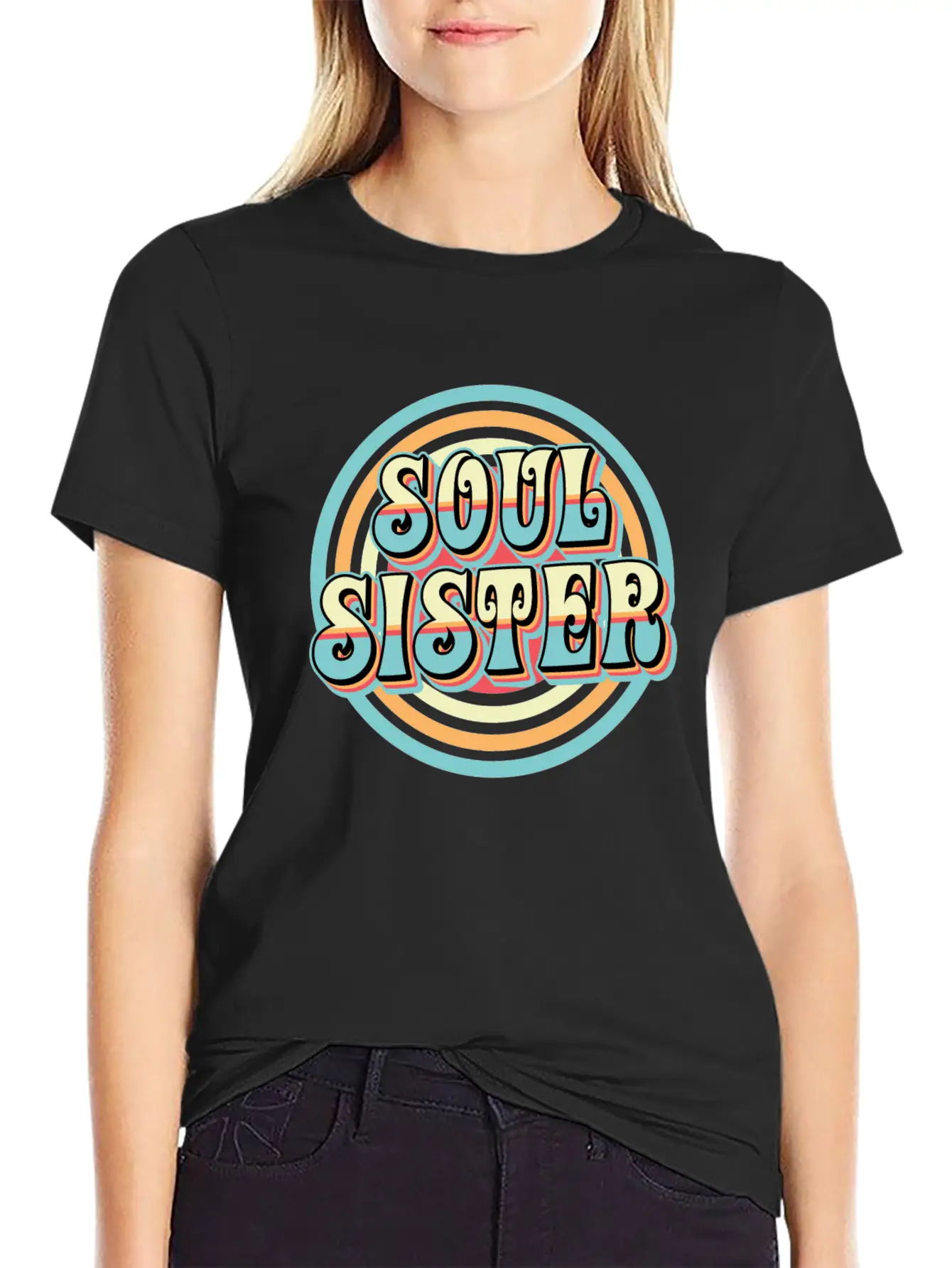 Soul Sister Unisex Casual T-Shirt ��� Clean Design For Daily Comfort