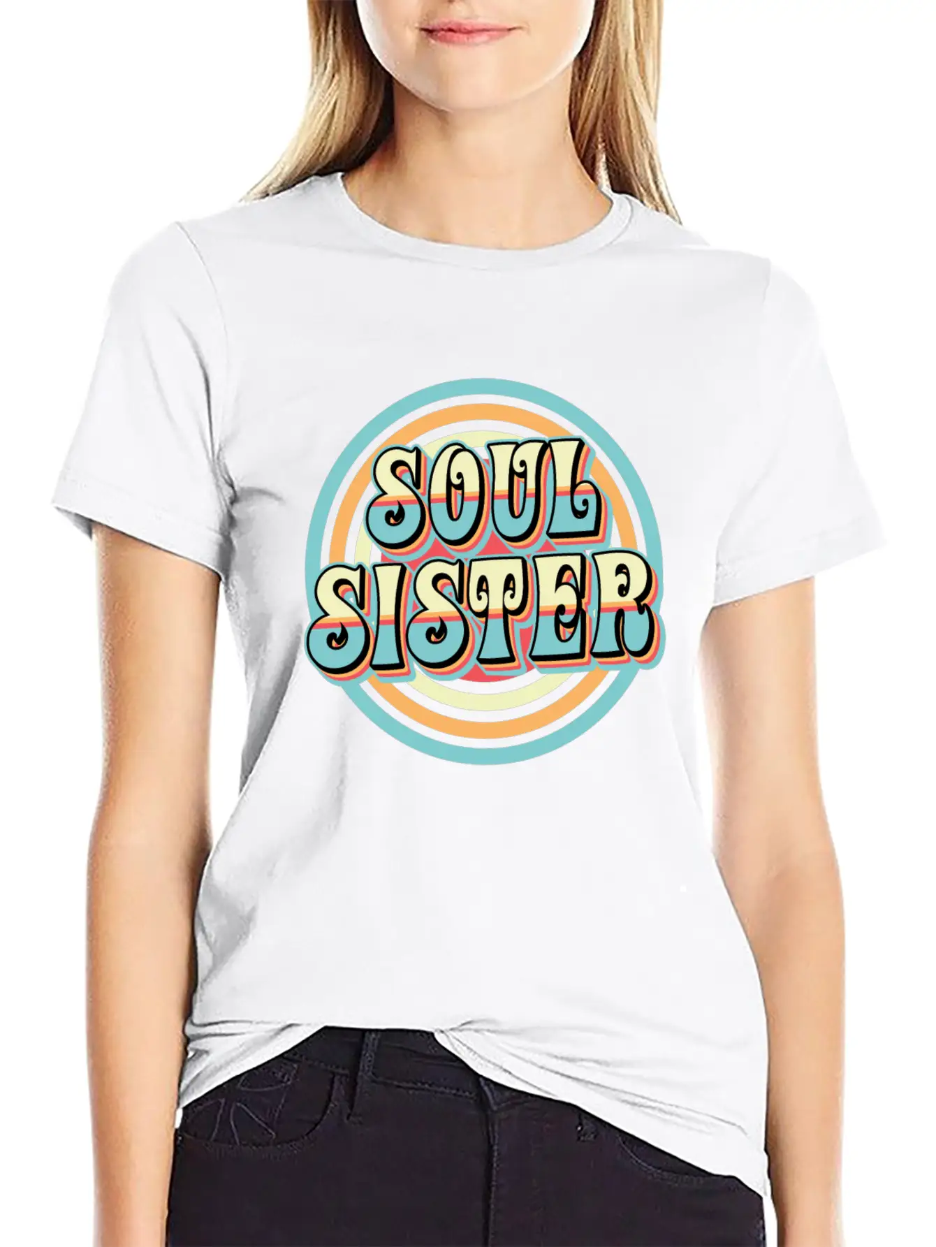 Soul Sister Unisex Casual T-Shirt ��� Clean Design For Daily Comfort
