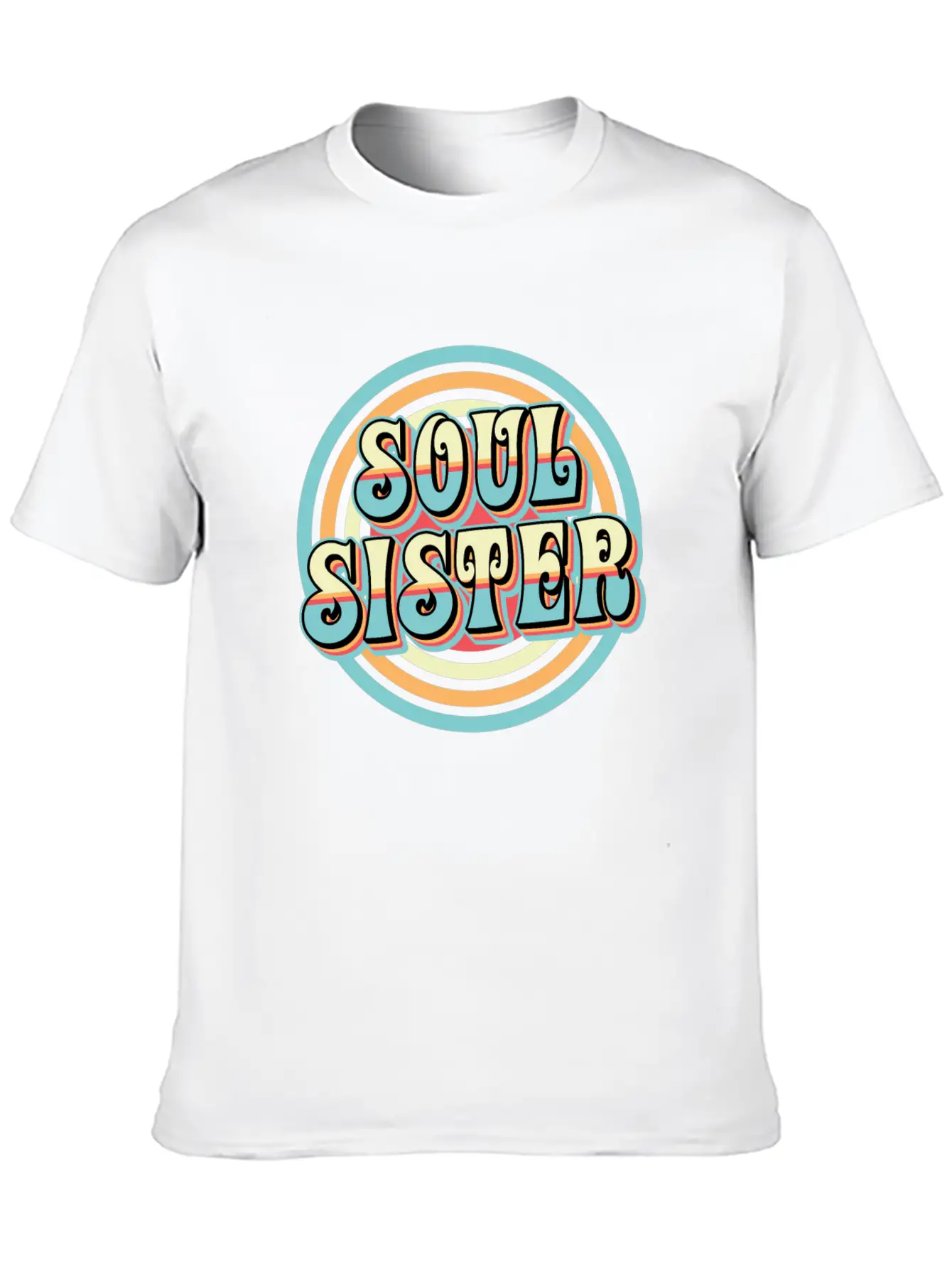 Soul Sister Unisex Casual T-Shirt ��� Clean Design For Daily Comfort