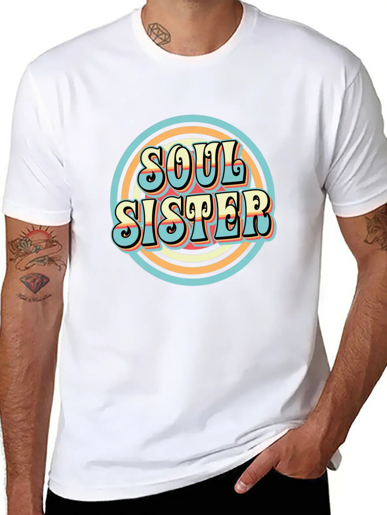 Soul Sister Unisex Casual T-Shirt ��� Clean Design For Daily Comfort
