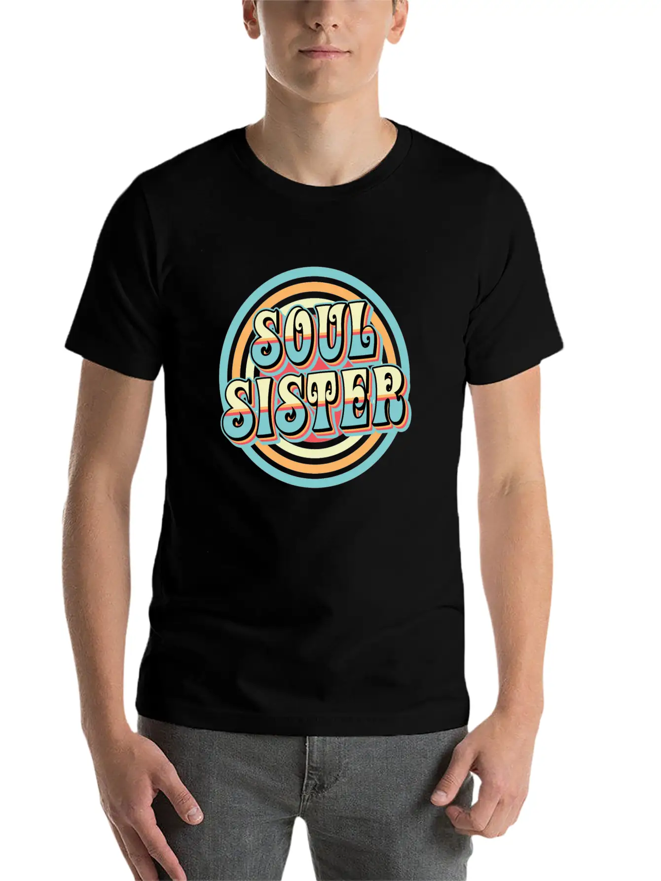 Soul Sister Unisex Casual T-Shirt ��� Clean Design For Daily Comfort