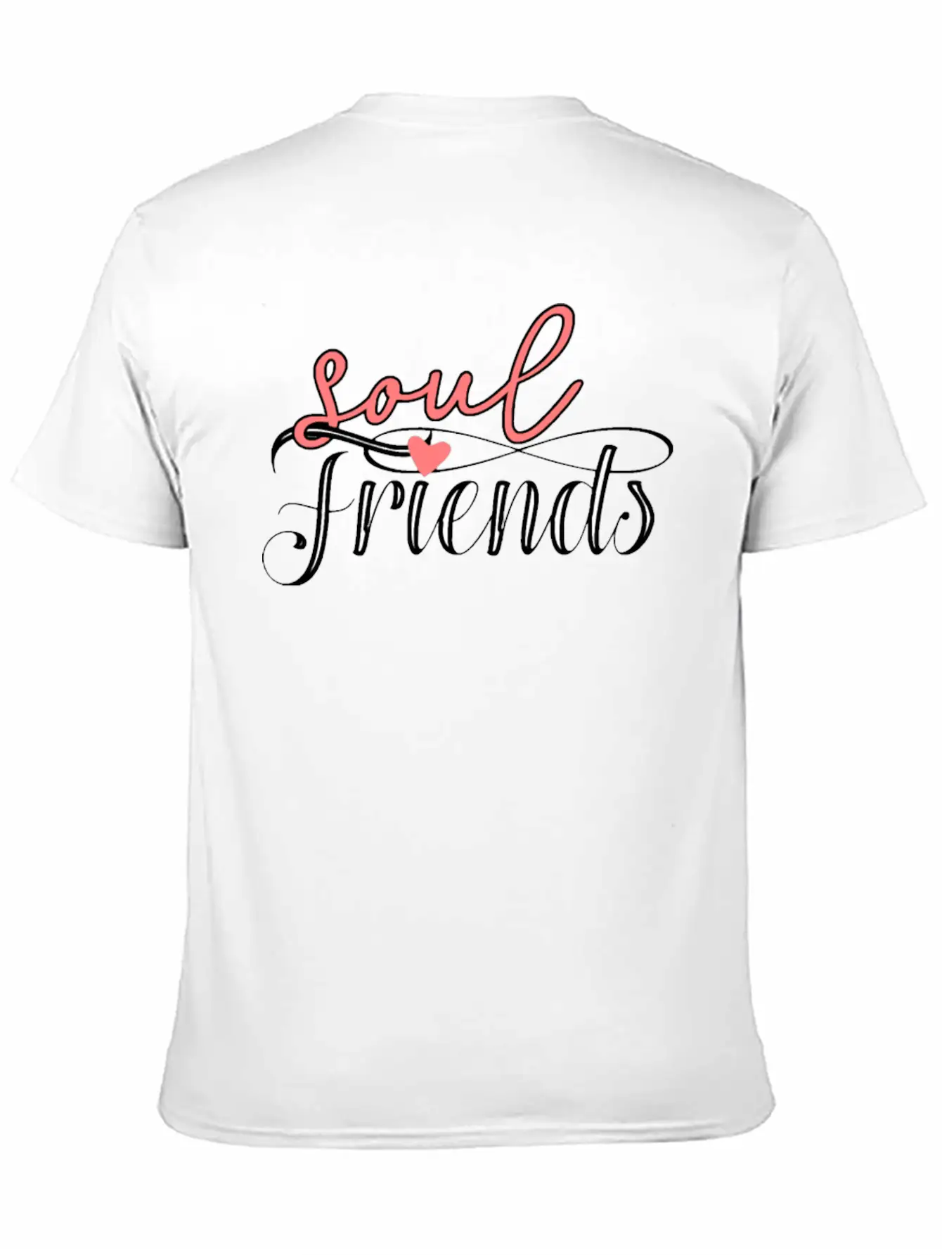 Soulmates Soul Friends Friendship Infinity Stylish Everyday T-Shirt – Unisex Basic Cotton Tee
