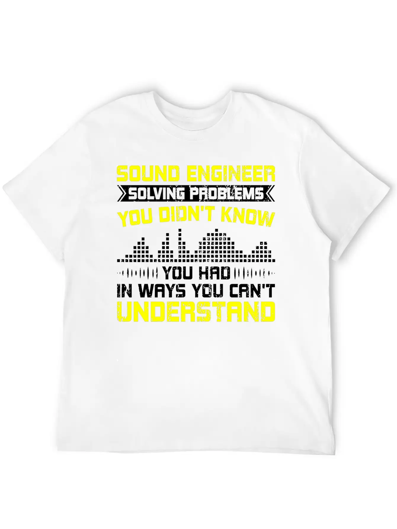 Sound Guy Guy Sound Lightweight Cotton T-Shirt – Daily Comfort Graphic Shirt
