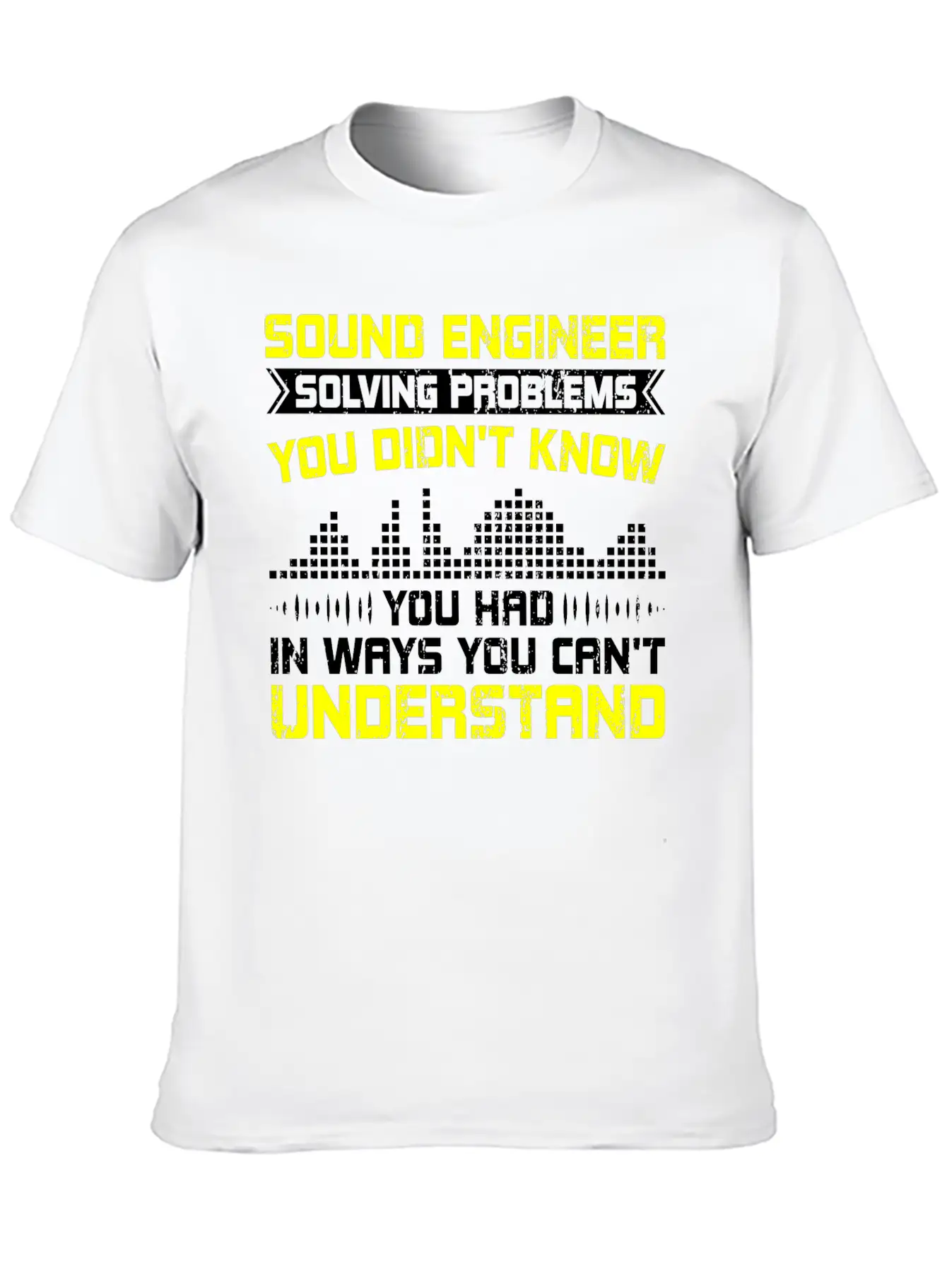 Sound Guy Guy Sound Lightweight Cotton T-Shirt – Daily Comfort Graphic Shirt