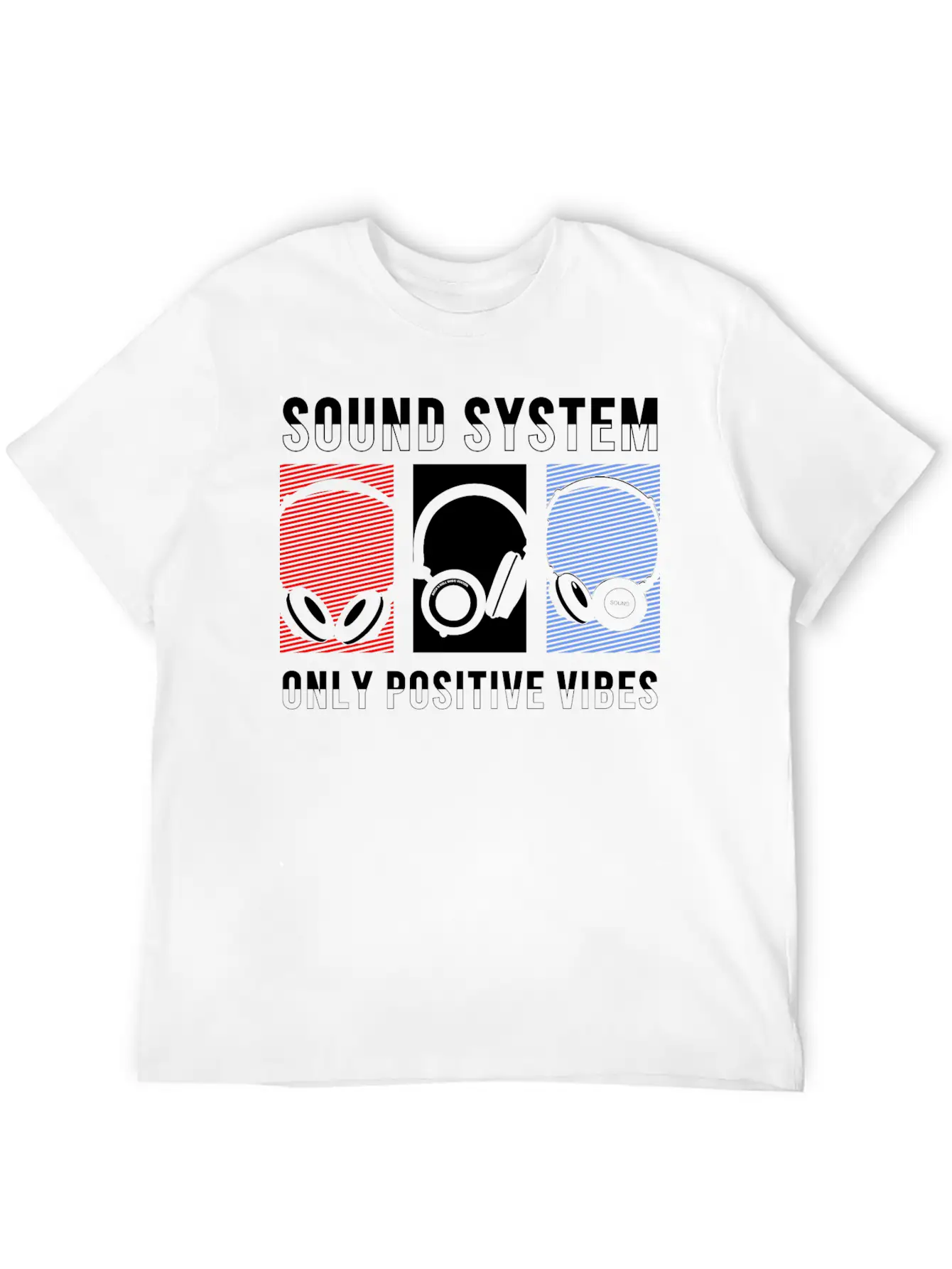 Sound System SHIRT Lightweight Cotton T-Shirt – Daily Comfort Graphic Shirt