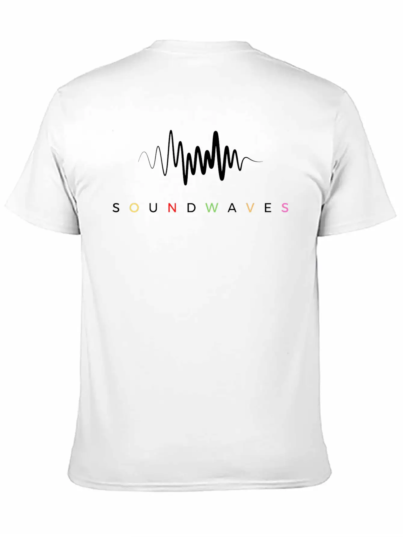 Soundwaves Essential Cotton Tee For Daily Outfits – Unisex Style