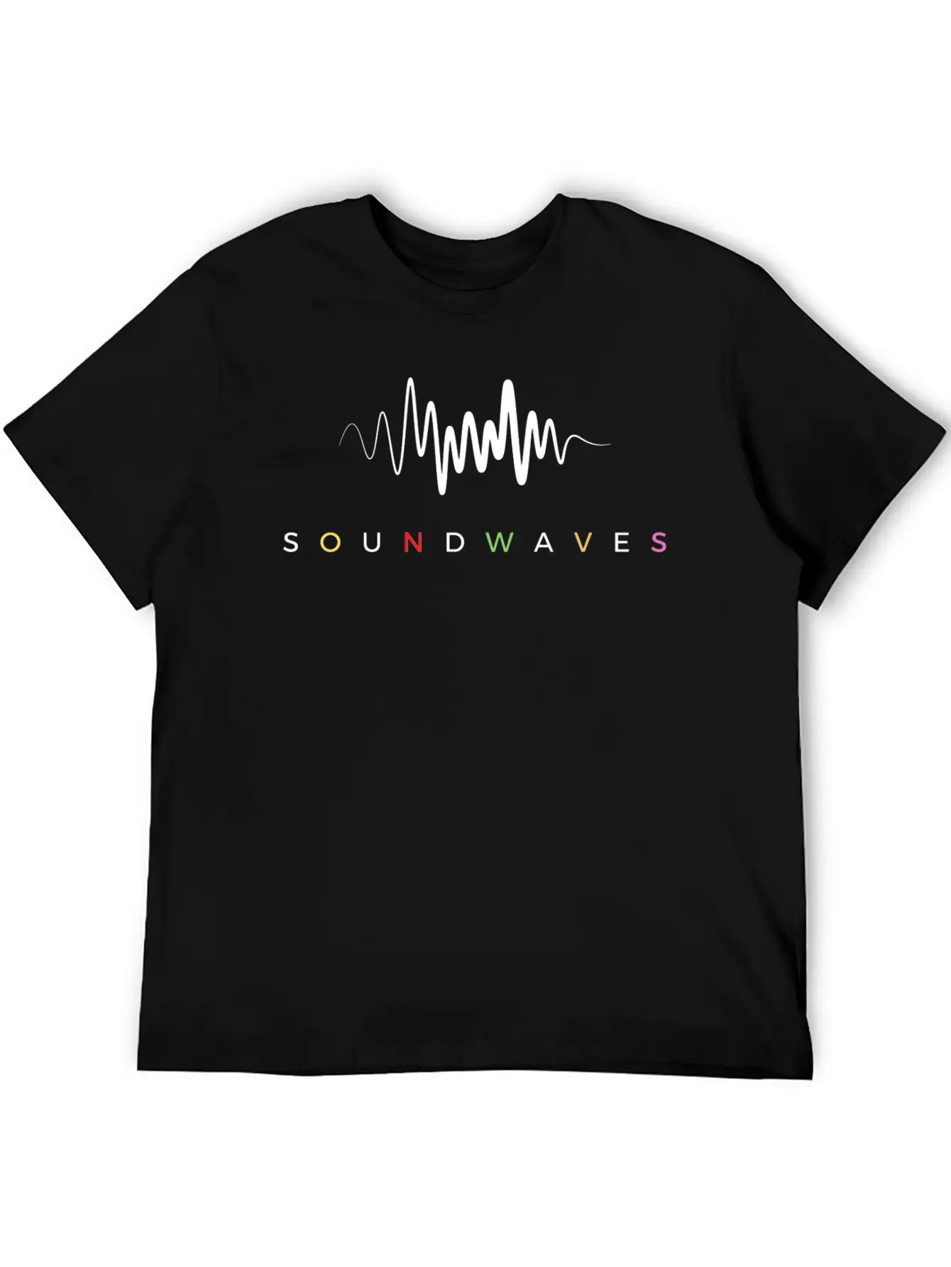 Soundwaves Essential Cotton Tee For Daily Outfits – Unisex Style