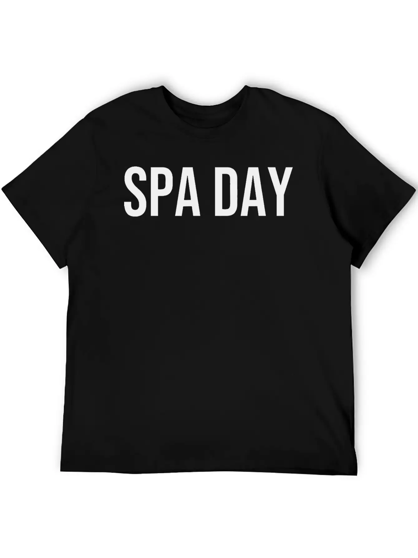 Spa Day Modern Fit Casual T-Shirt ��� Clean And Versatile Design