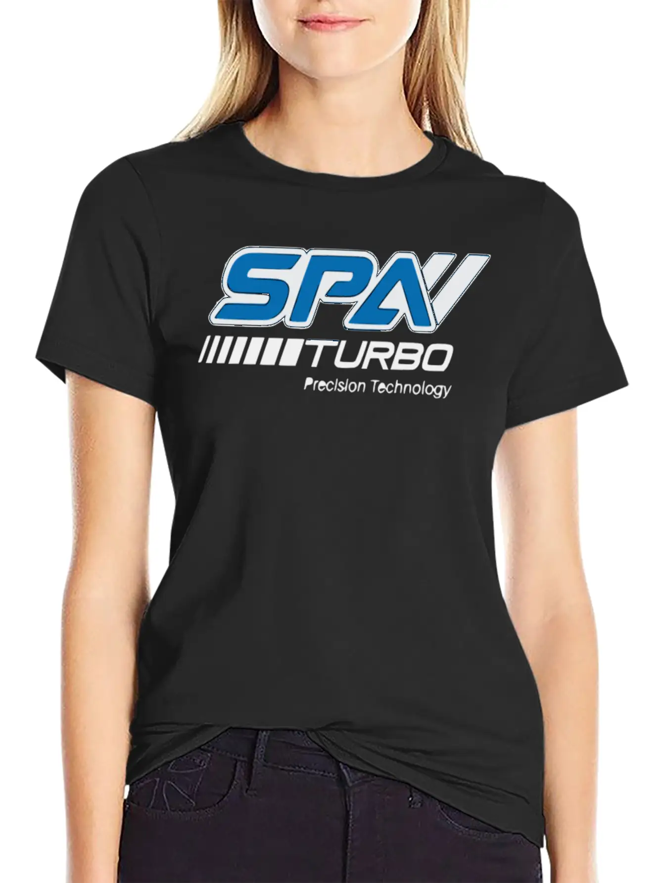 SPA TURBO Lightweight Cotton T-Shirt – Daily Comfort Graphic Shirt