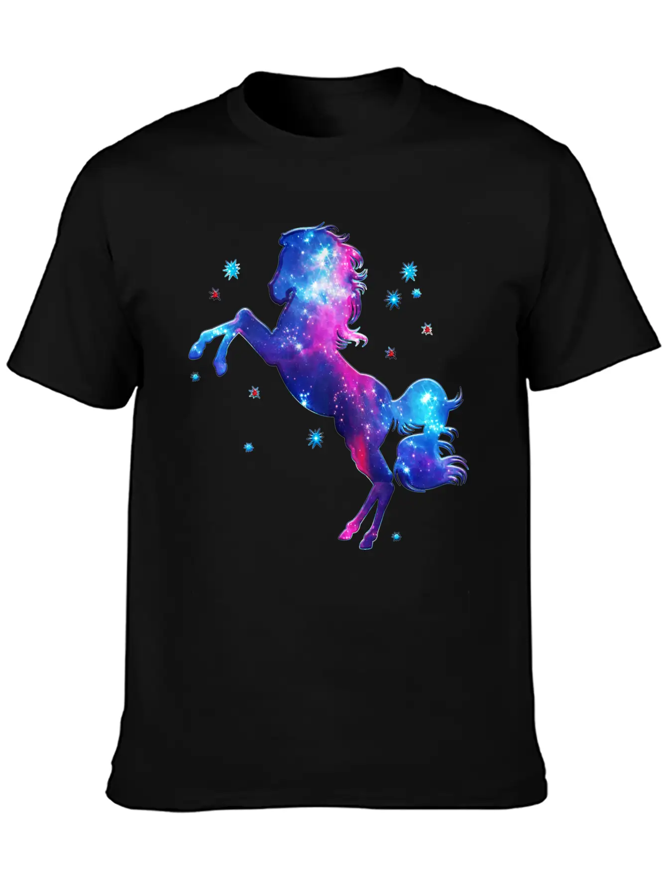 Space Horse, Cosmos, Universe, Space, Galactic Modern Fit Casual T-Shirt ��� Clean And Versatile Design