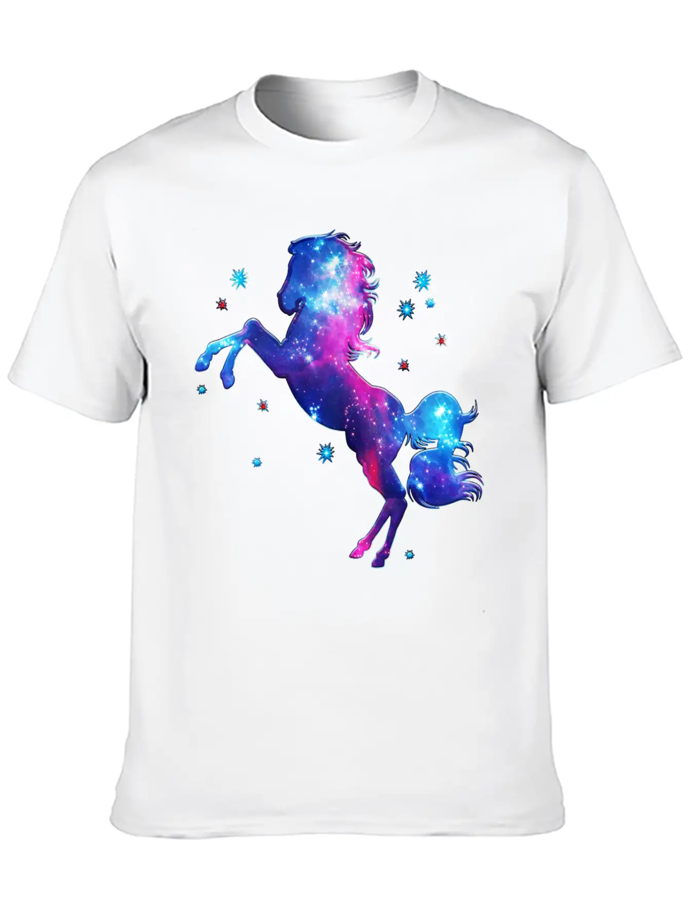 Space Horse, Cosmos, Universe, Space, Galactic Modern Fit Casual T-Shirt ��� Clean And Versatile Design