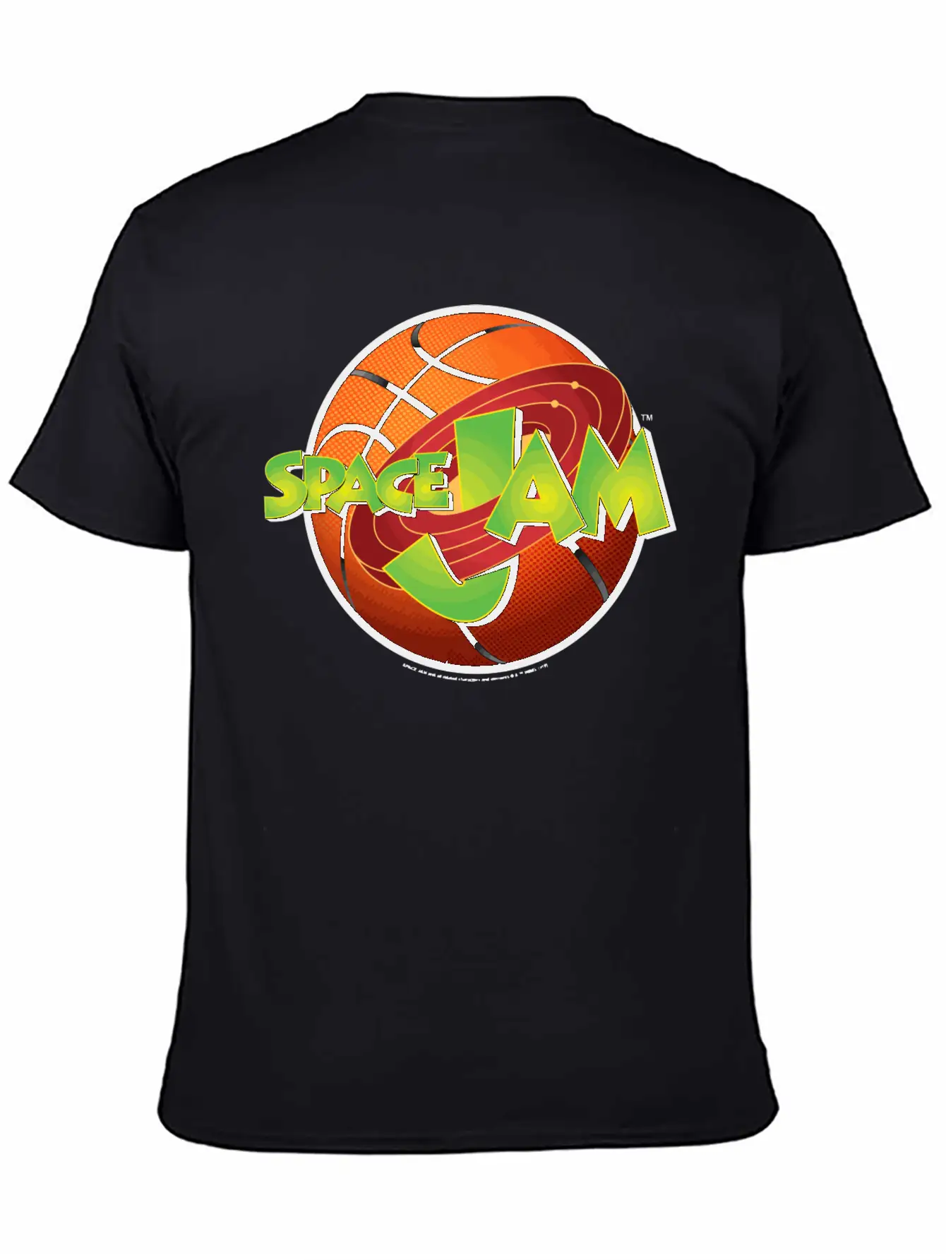 Space Jam Basketball Logo Unisex Casual T-Shirt – Clean Design For Daily Comfort