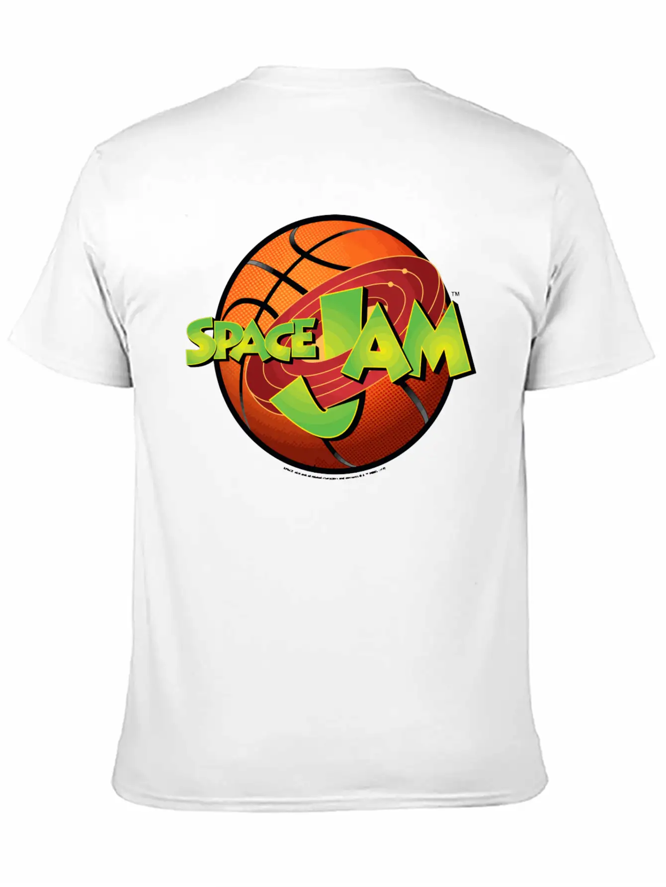 Space Jam Basketball Logo Unisex Casual T-Shirt – Clean Design For Daily Comfort
