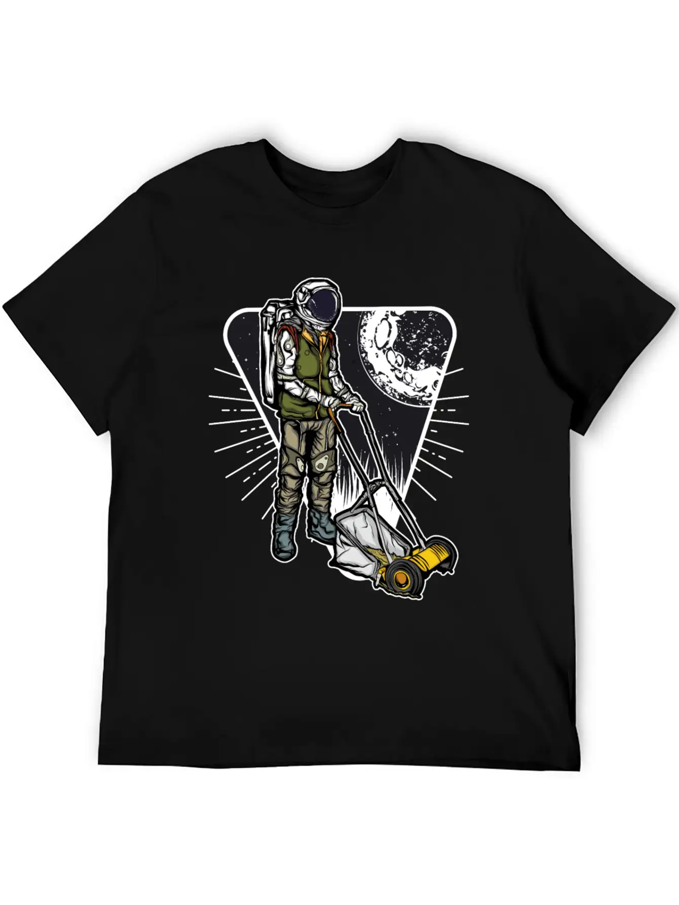 Space Lightweight Cotton T-Shirt – Daily Comfort Graphic Shirt