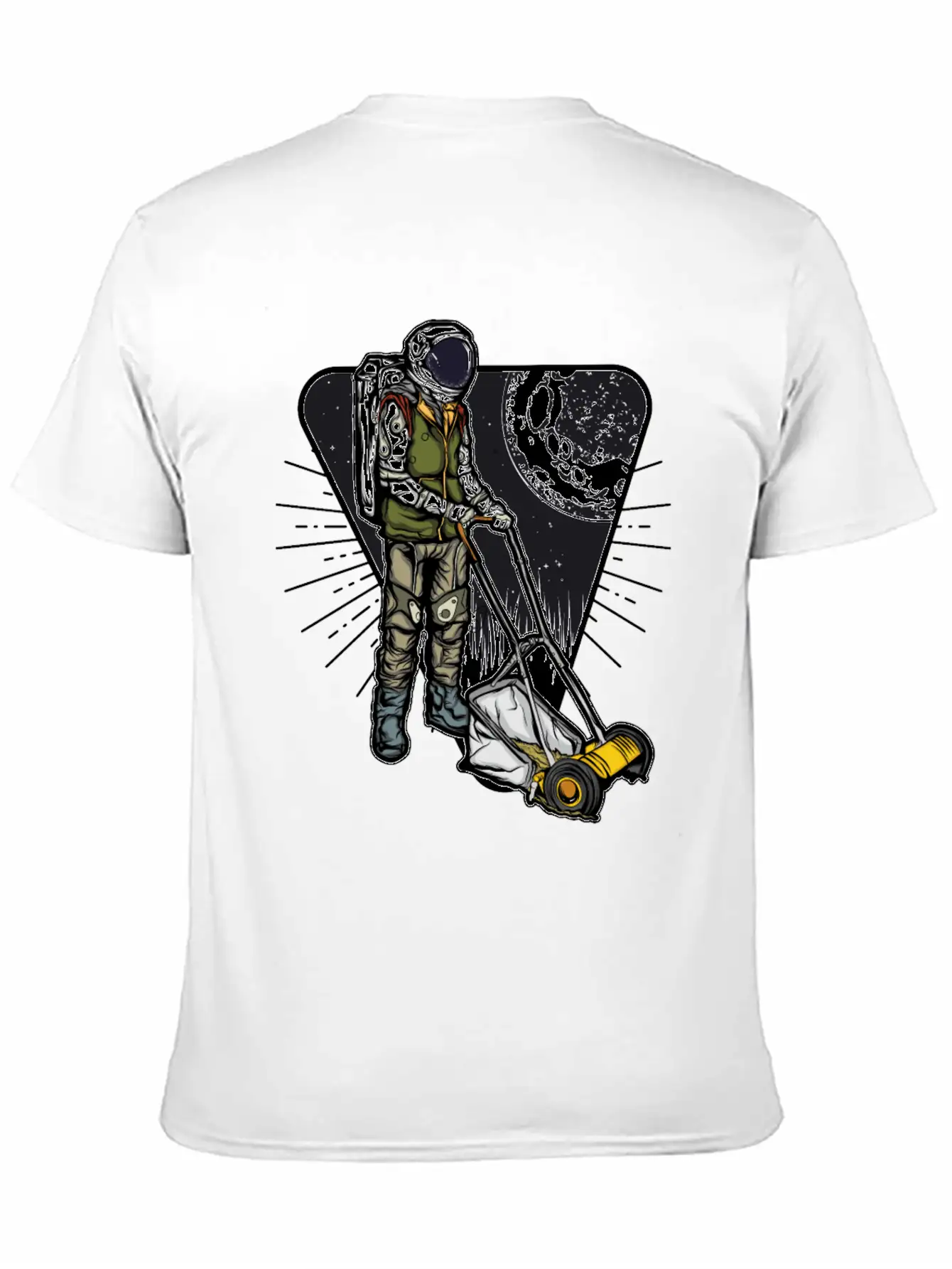 Space Lightweight Cotton T-Shirt – Daily Comfort Graphic Shirt