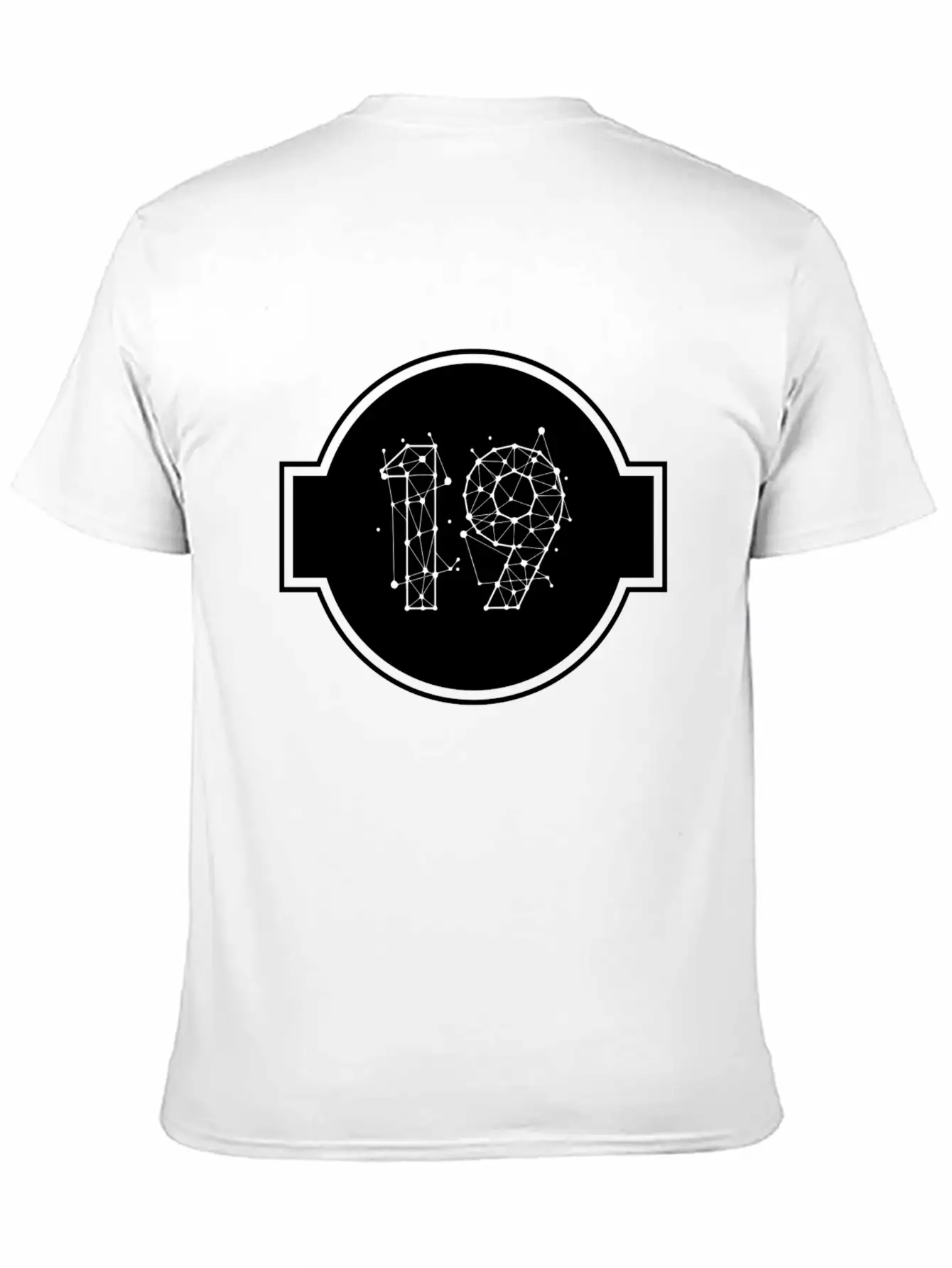 Space Number 19 Essential Cotton Tee For Daily Outfits – Unisex Style