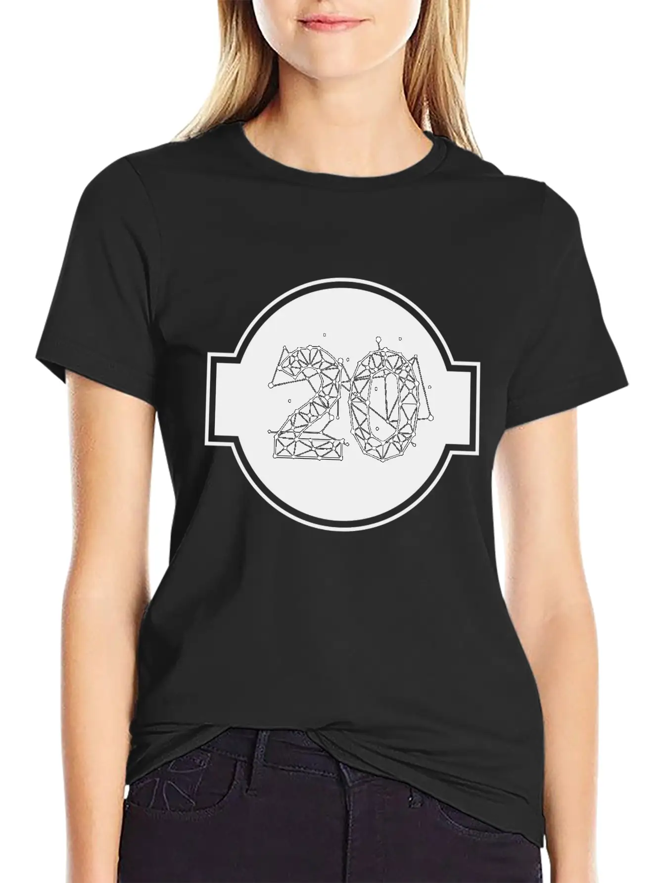 Space Number 20 Basic Graphic T-Shirt – Daily Comfort In Soft Cotton