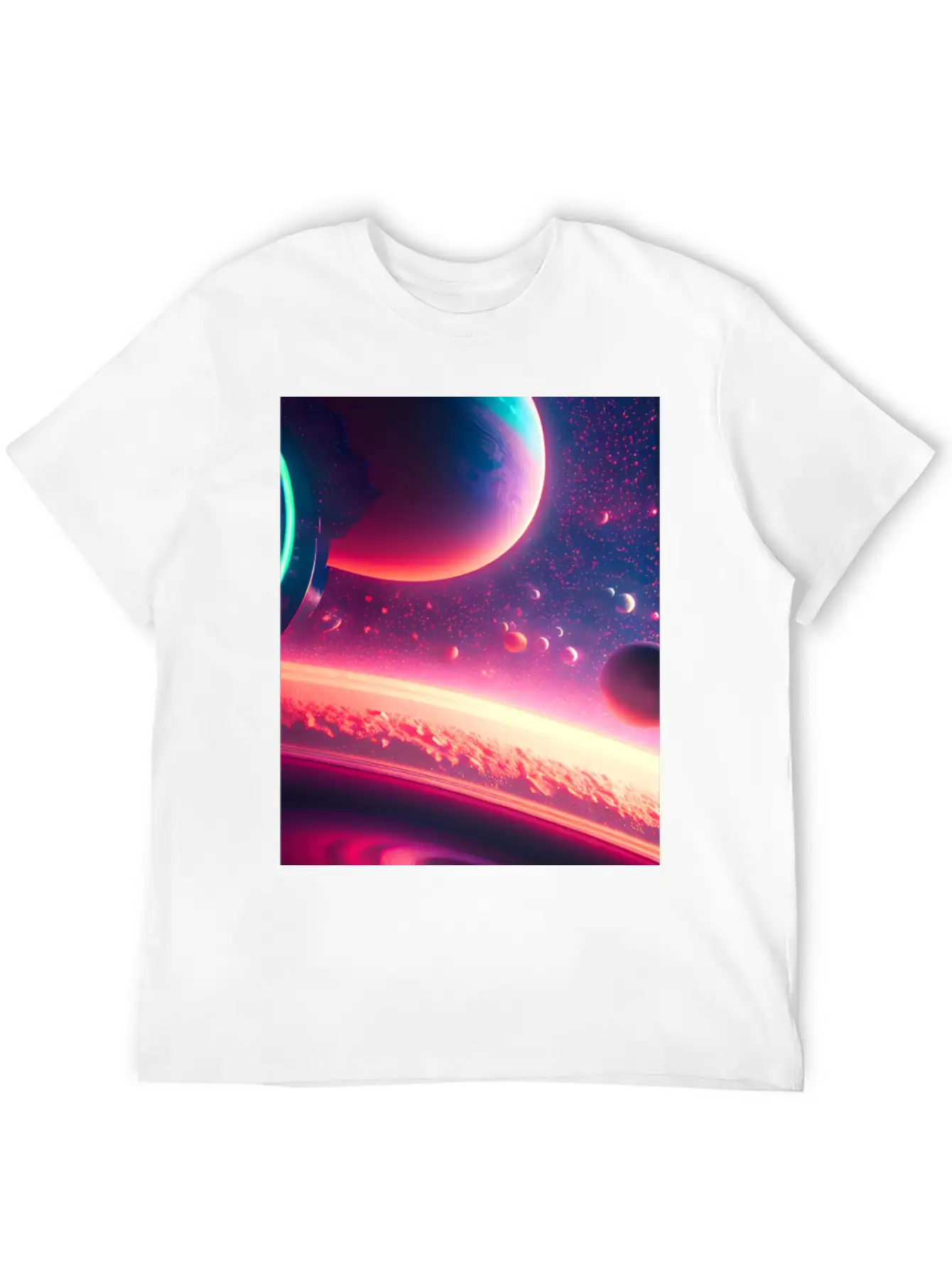 Space Stylish Everyday T-Shirt – Unisex Basic Cotton Tee
