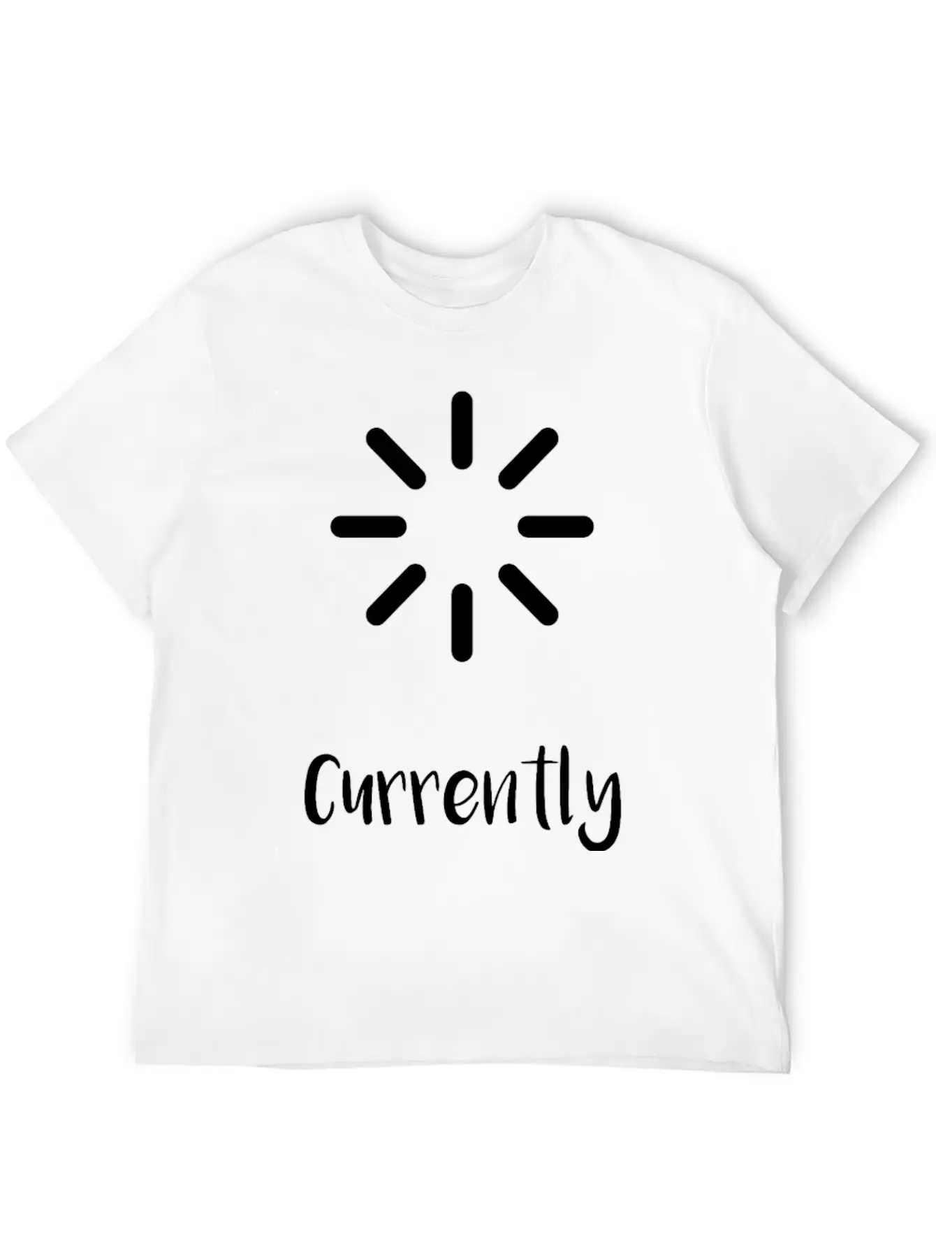 Spacing Out (White) Soft Cotton Short Sleeve Tee – Unisex Wardrobe Staple