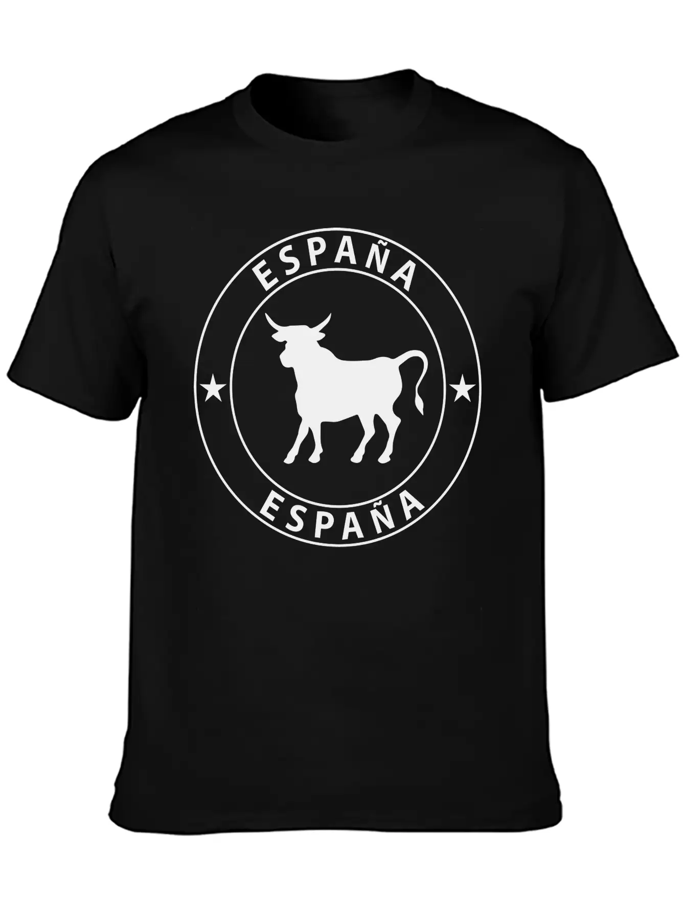Spain Bull Essential Cotton Tee For Daily Outfits – Unisex Style