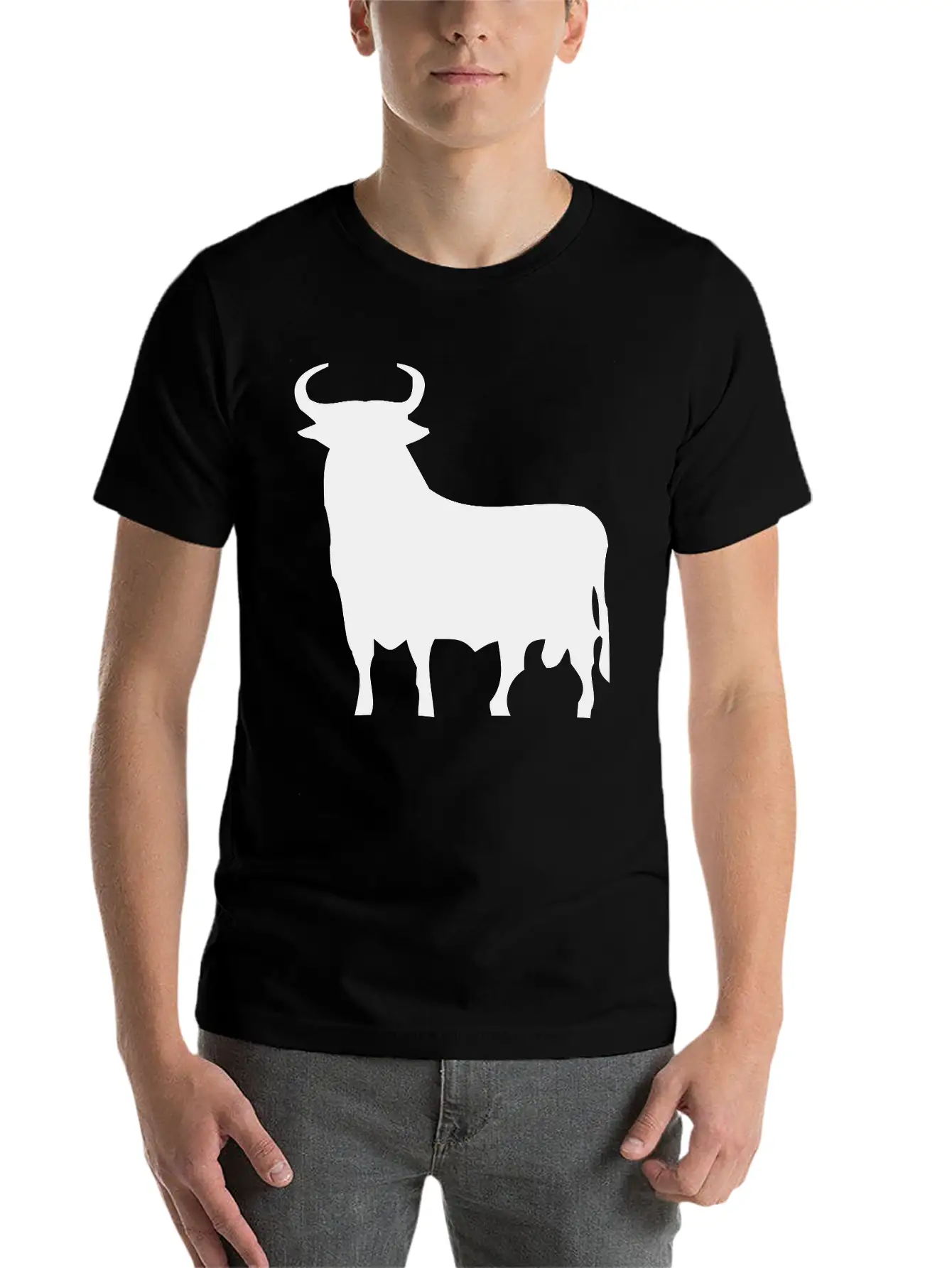 Spanish Bull Classic Fit Graphic Tee For Daily Comfort – Unisex Cotton Shirt