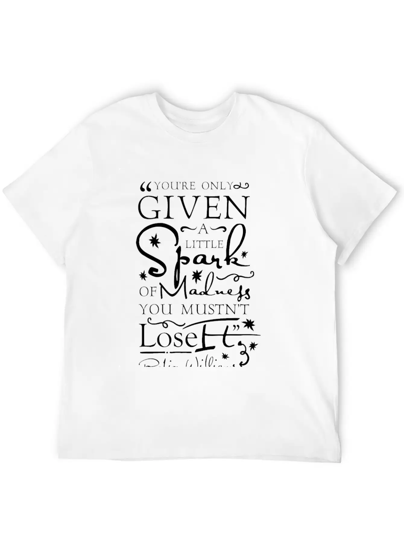 Spark Of Madness Lightweight Cotton T-Shirt – Daily Comfort Graphic Shirt