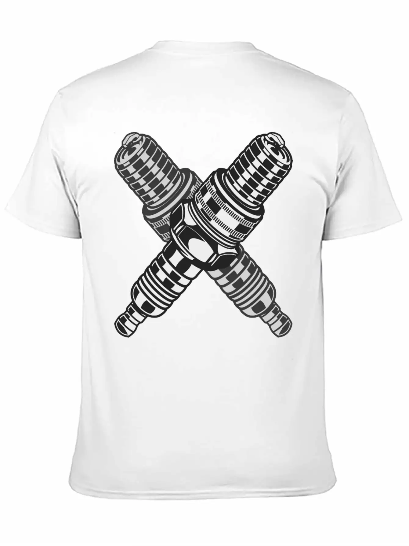 Spark Plug Lightweight Cotton T-Shirt – Daily Comfort Graphic Shirt