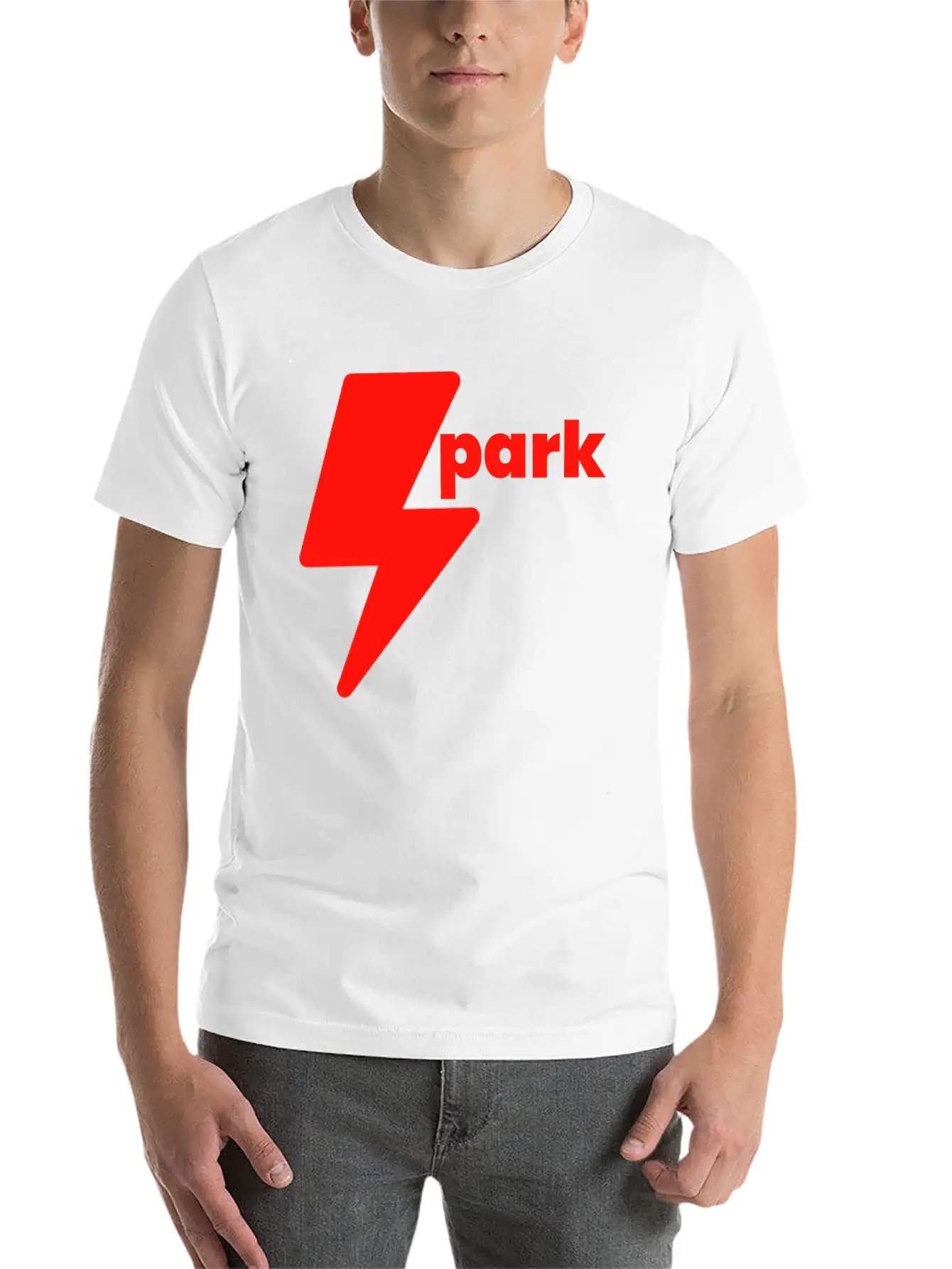 Spark Soft Cotton Short Sleeve Tee – Unisex Wardrobe Staple