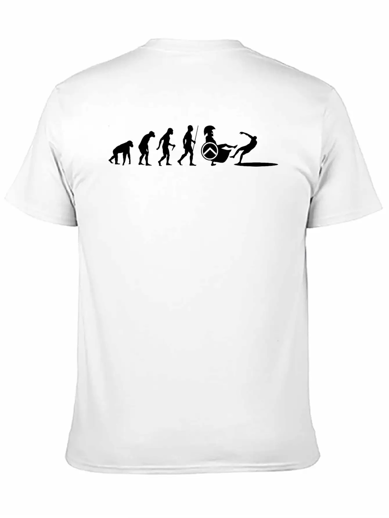Spartan Fight Sparta Evolution Gift Idea 005-100 Essential Cotton Tee For Daily Outfits – Unisex Style