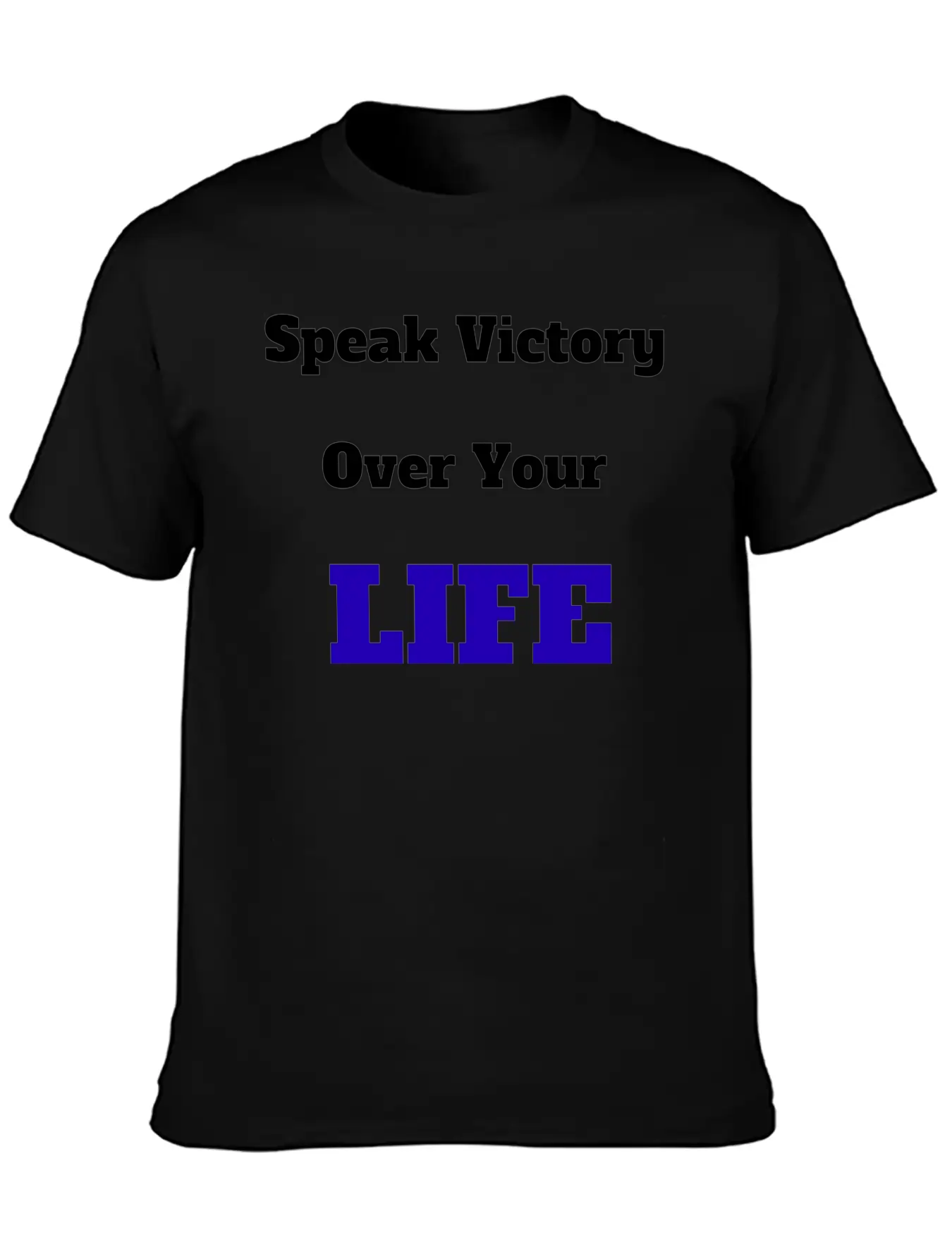 Speak Victory Basic Graphic T-Shirt – Daily Comfort In Soft Cotton