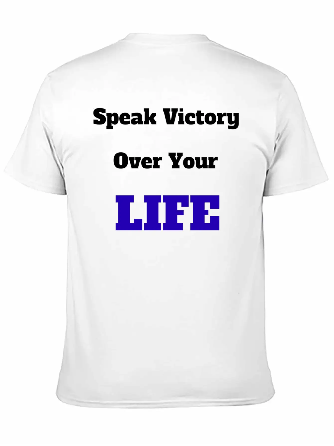 Speak Victory Basic Graphic T-Shirt – Daily Comfort In Soft Cotton