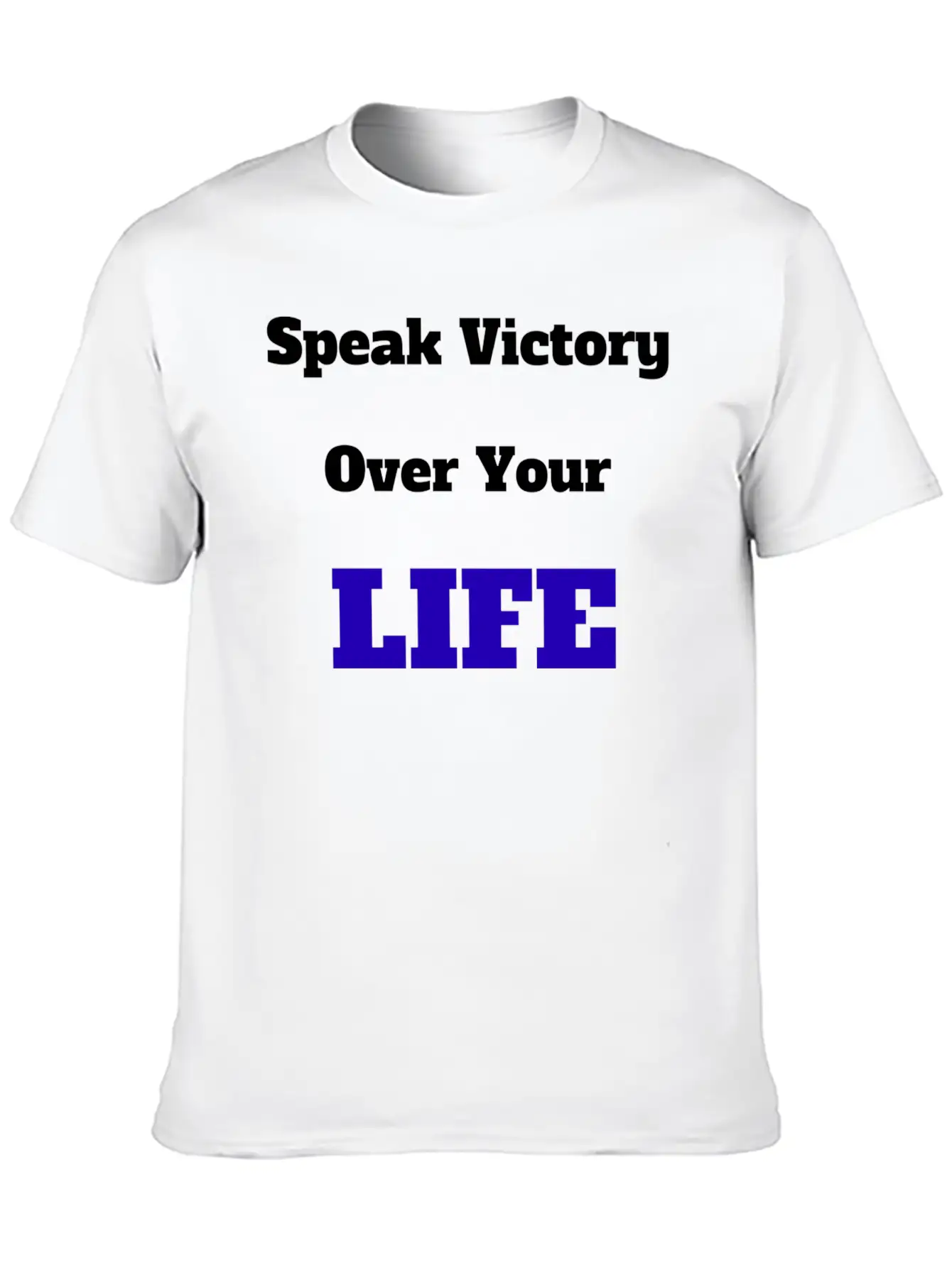 Speak Victory Basic Graphic T-Shirt – Daily Comfort In Soft Cotton