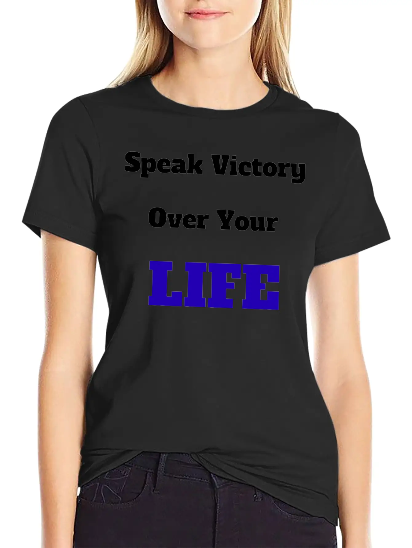 Speak Victory Basic Graphic T-Shirt – Daily Comfort In Soft Cotton