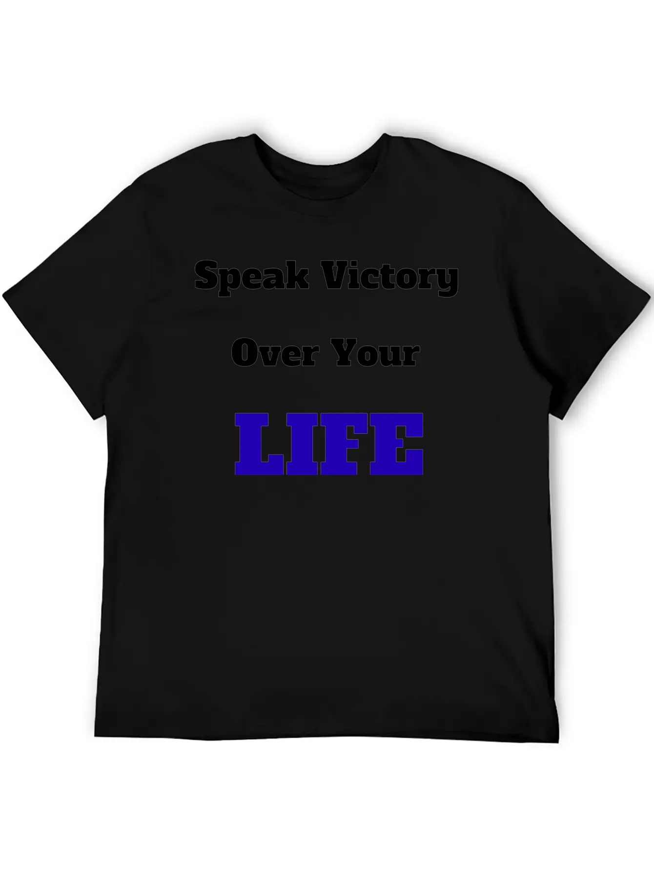 Speak Victory Basic Graphic T-Shirt – Daily Comfort In Soft Cotton