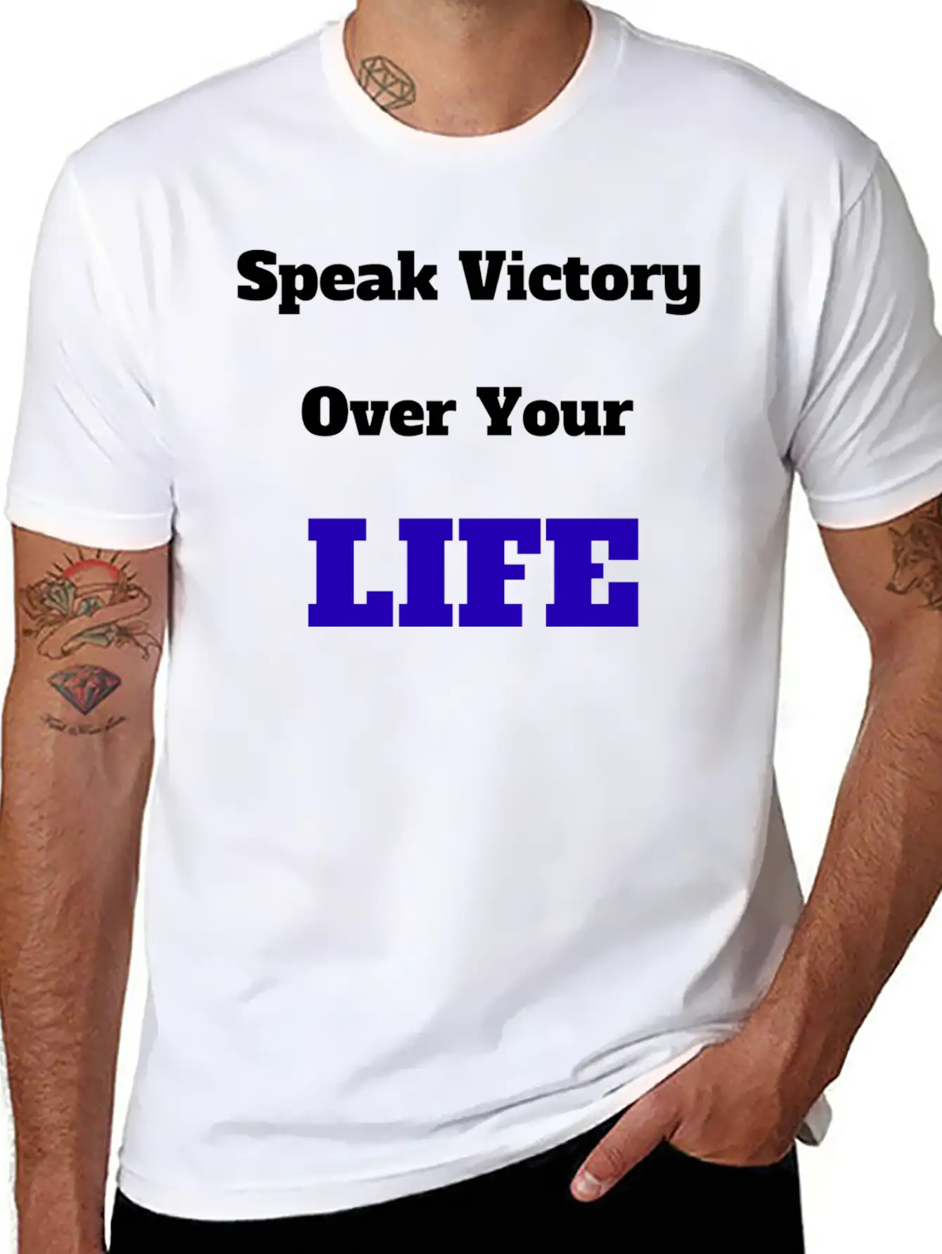 Speak Victory Basic Graphic T-Shirt – Daily Comfort In Soft Cotton
