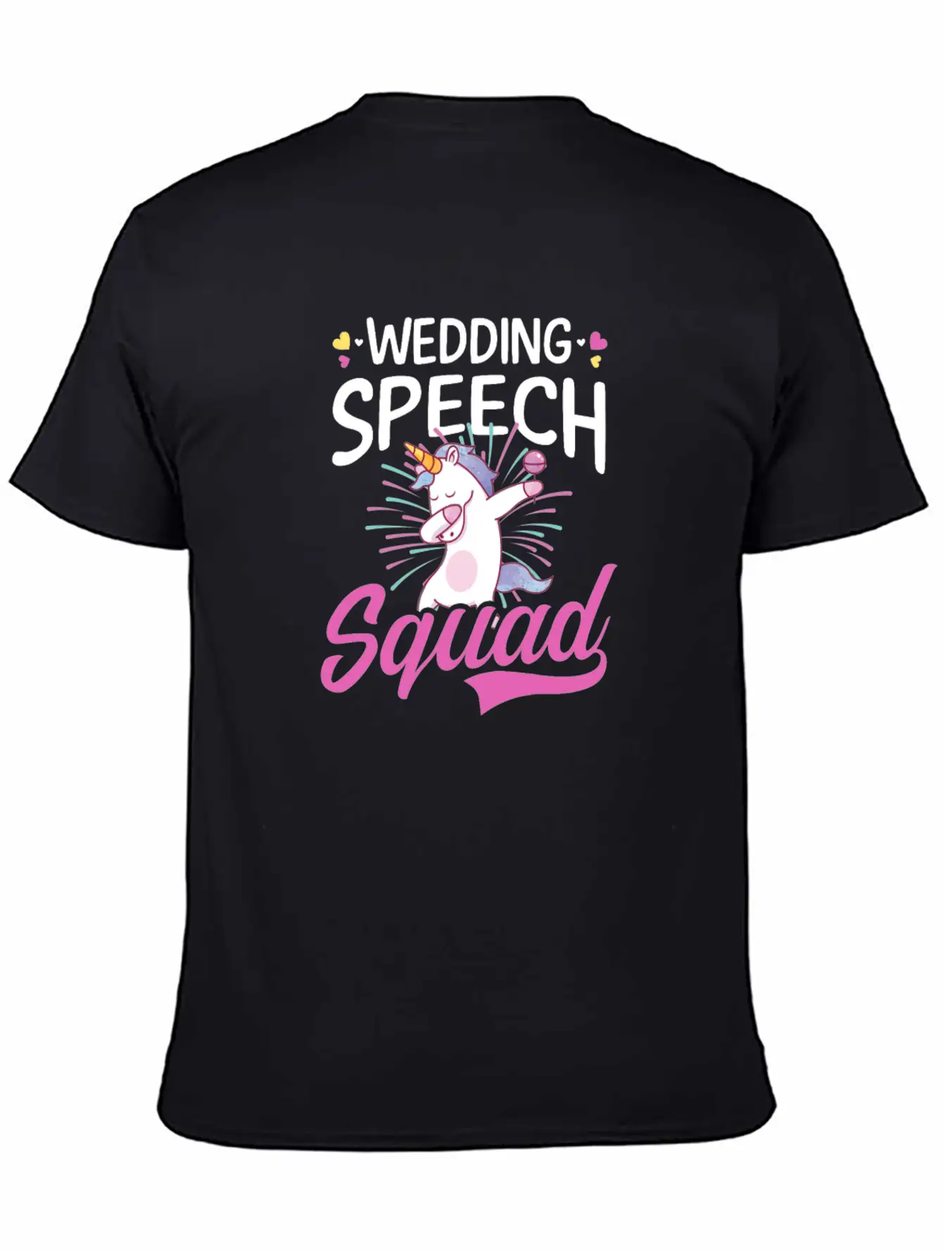 Speaker Wedding Speech Squad Stylish Everyday T-Shirt – Unisex Basic Cotton Tee