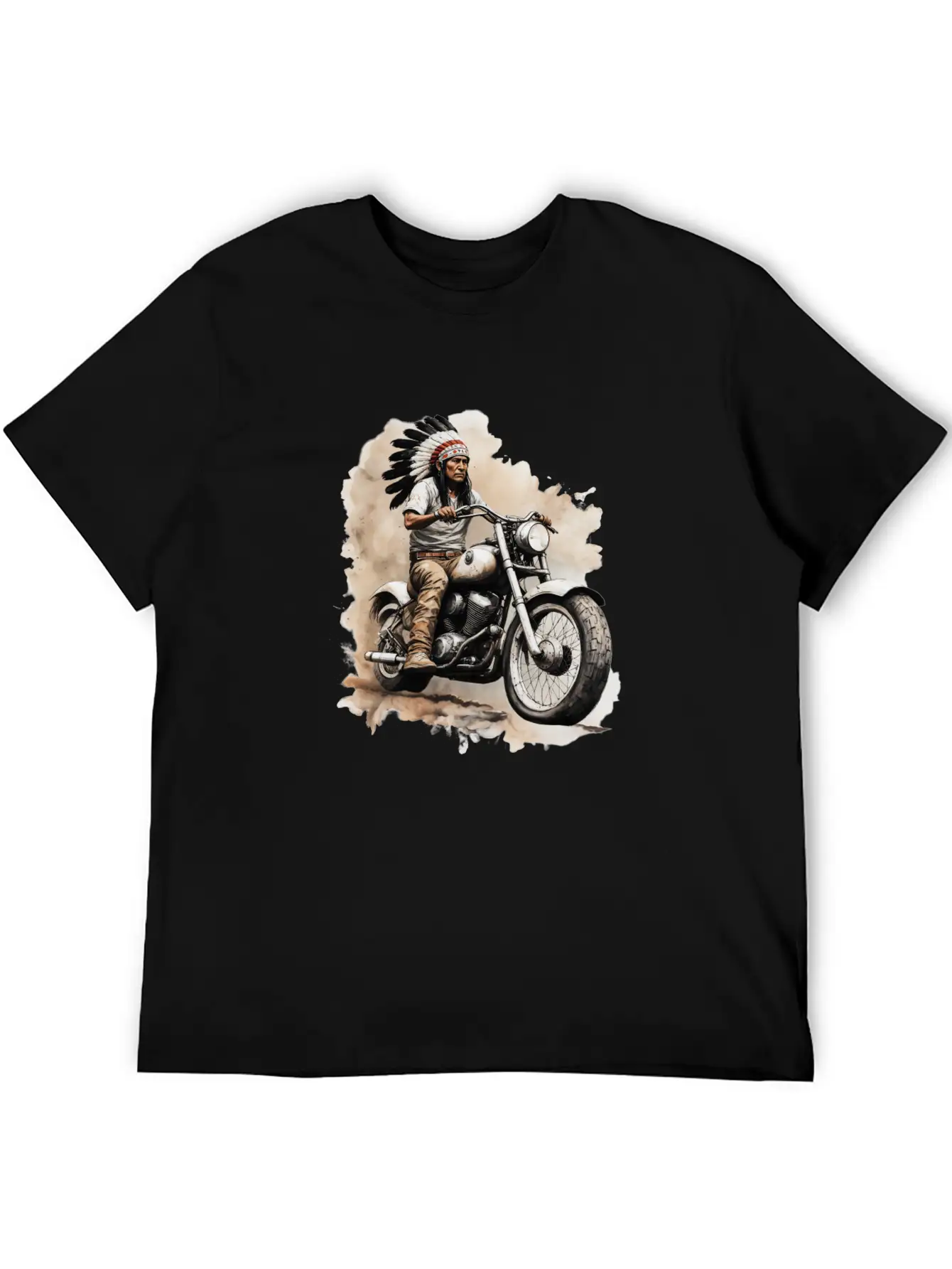 Spirit Rider Unisex Casual T-Shirt – Clean Design For Daily Comfort
